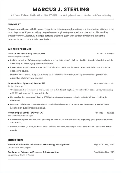 Free ATS-Friendly ATS Resume Template, AI Resume Builder