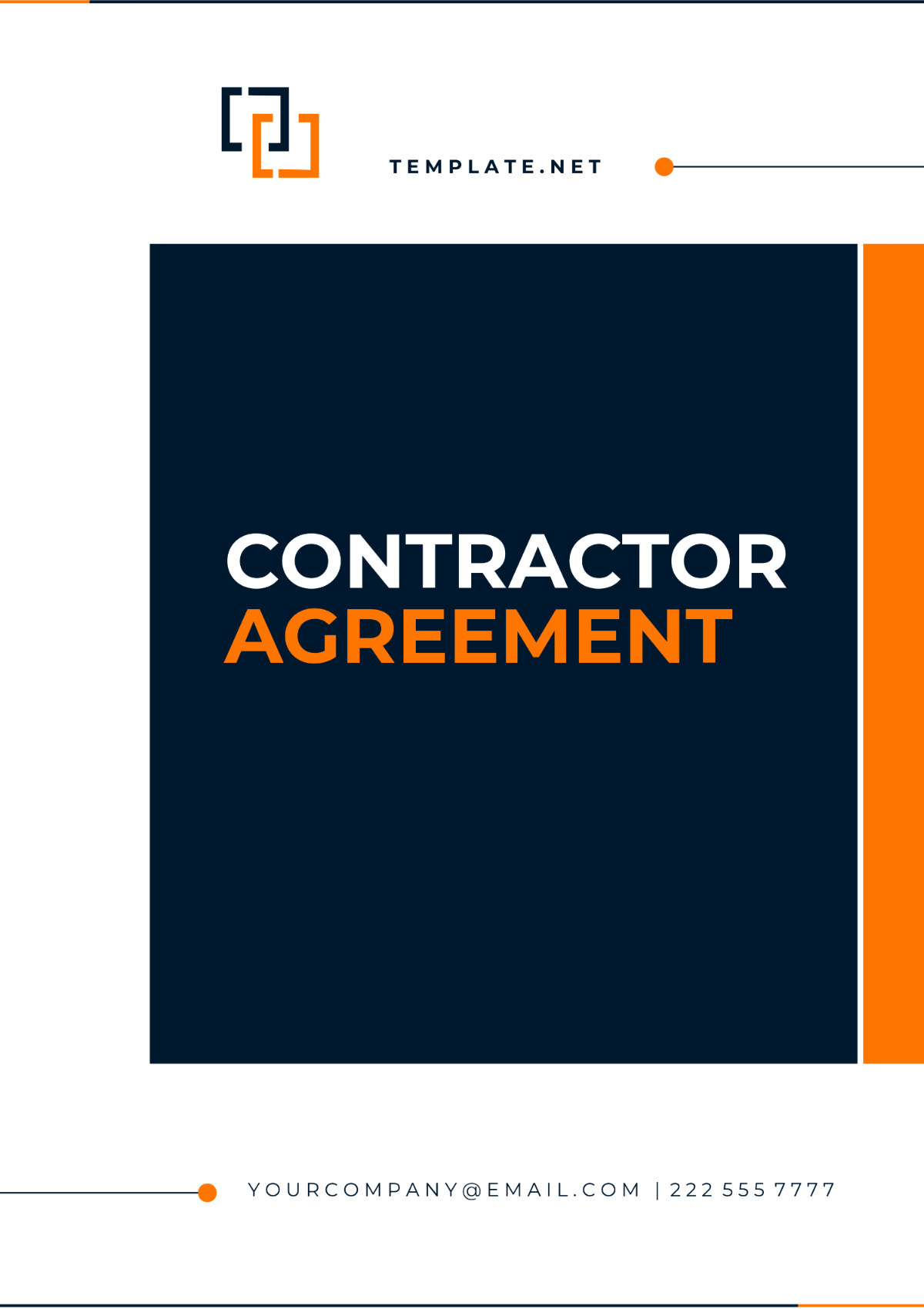 Contractor Agreement Template - Edit Online & Download