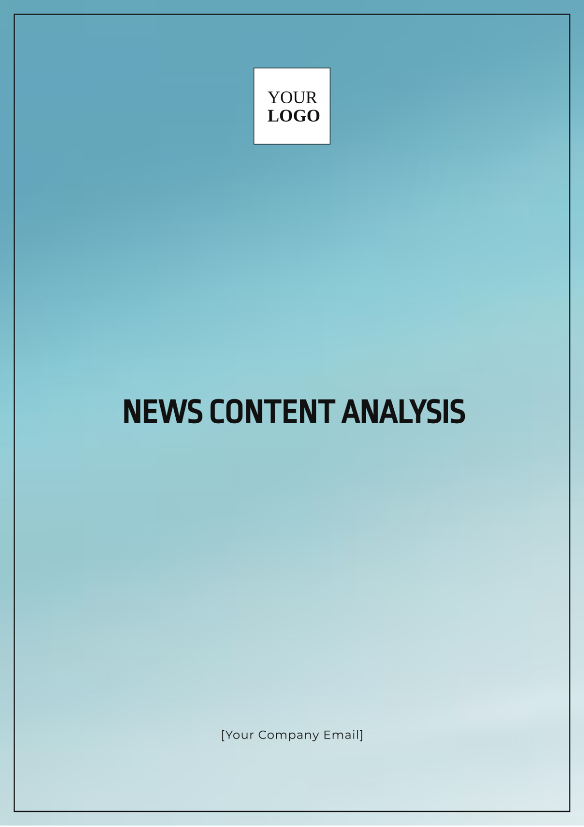 News Content Analysis Template - Edit Online & Download