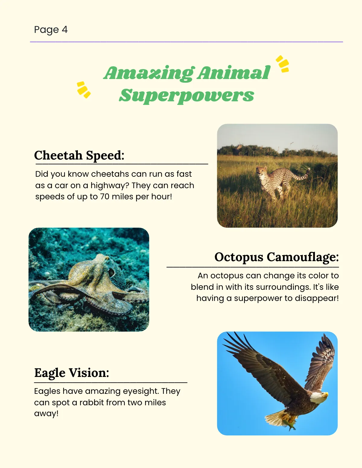 Free For Kids Magazine Template to Edit Online