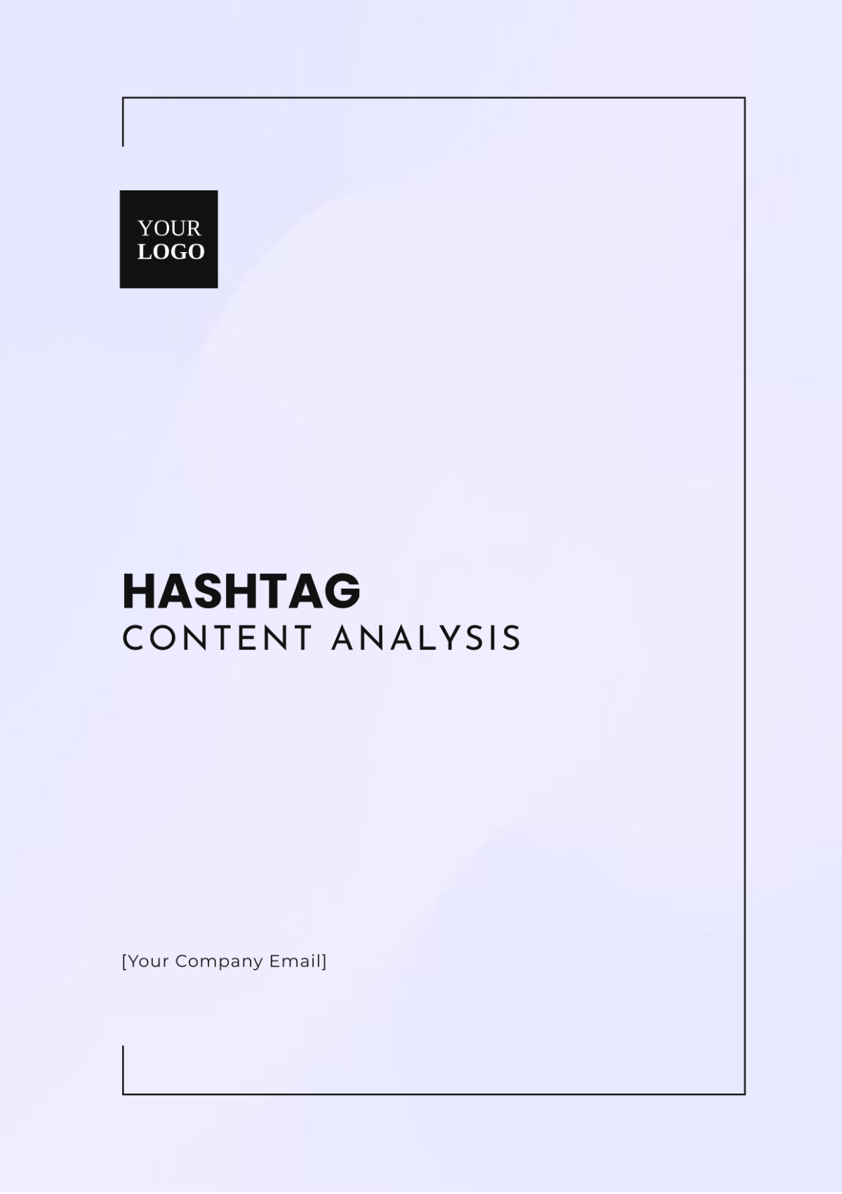 Hashtag Content Analysis Template - Edit Online & Download