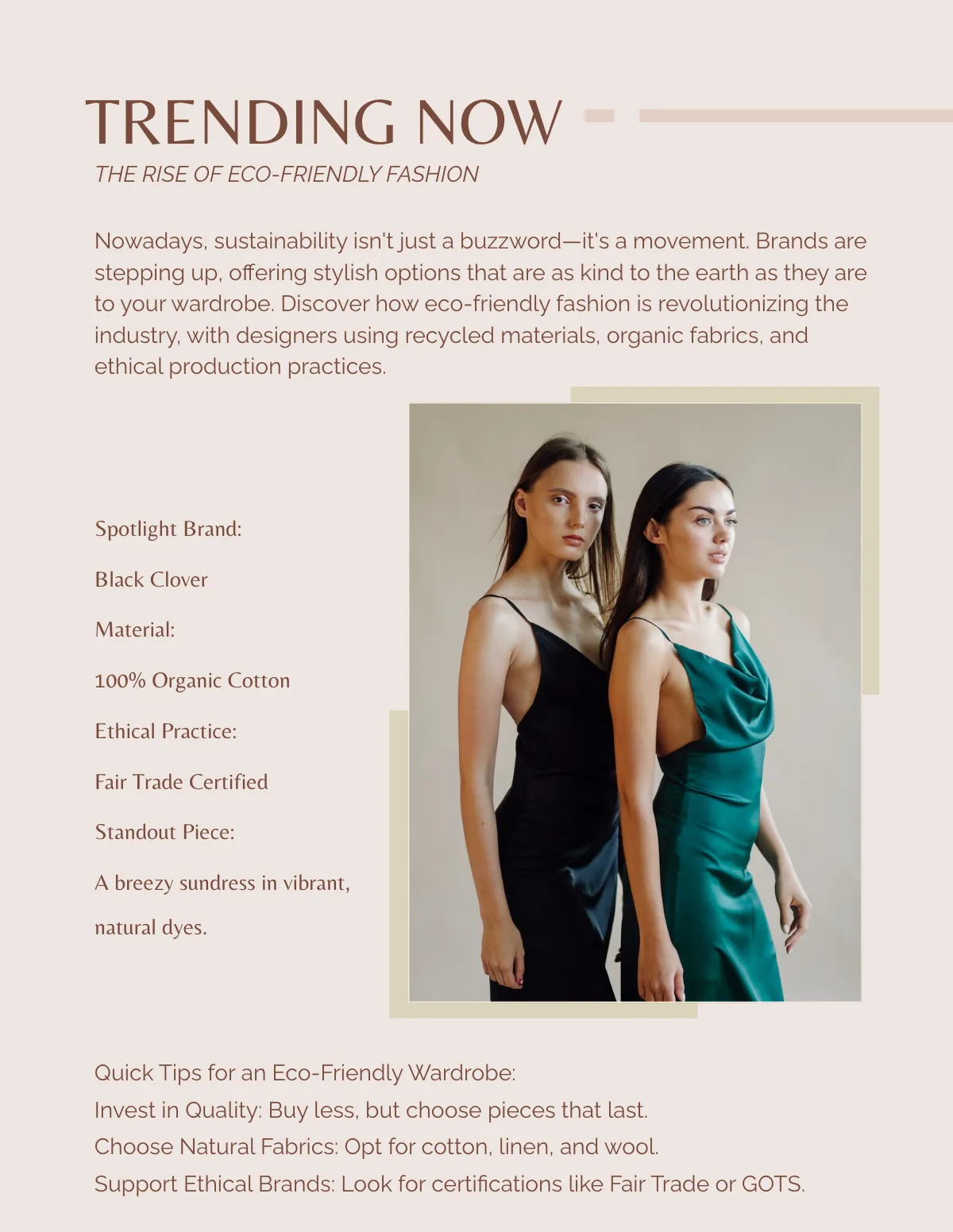 Free Aesthetic Cover Model Magazine Template to Edit Online