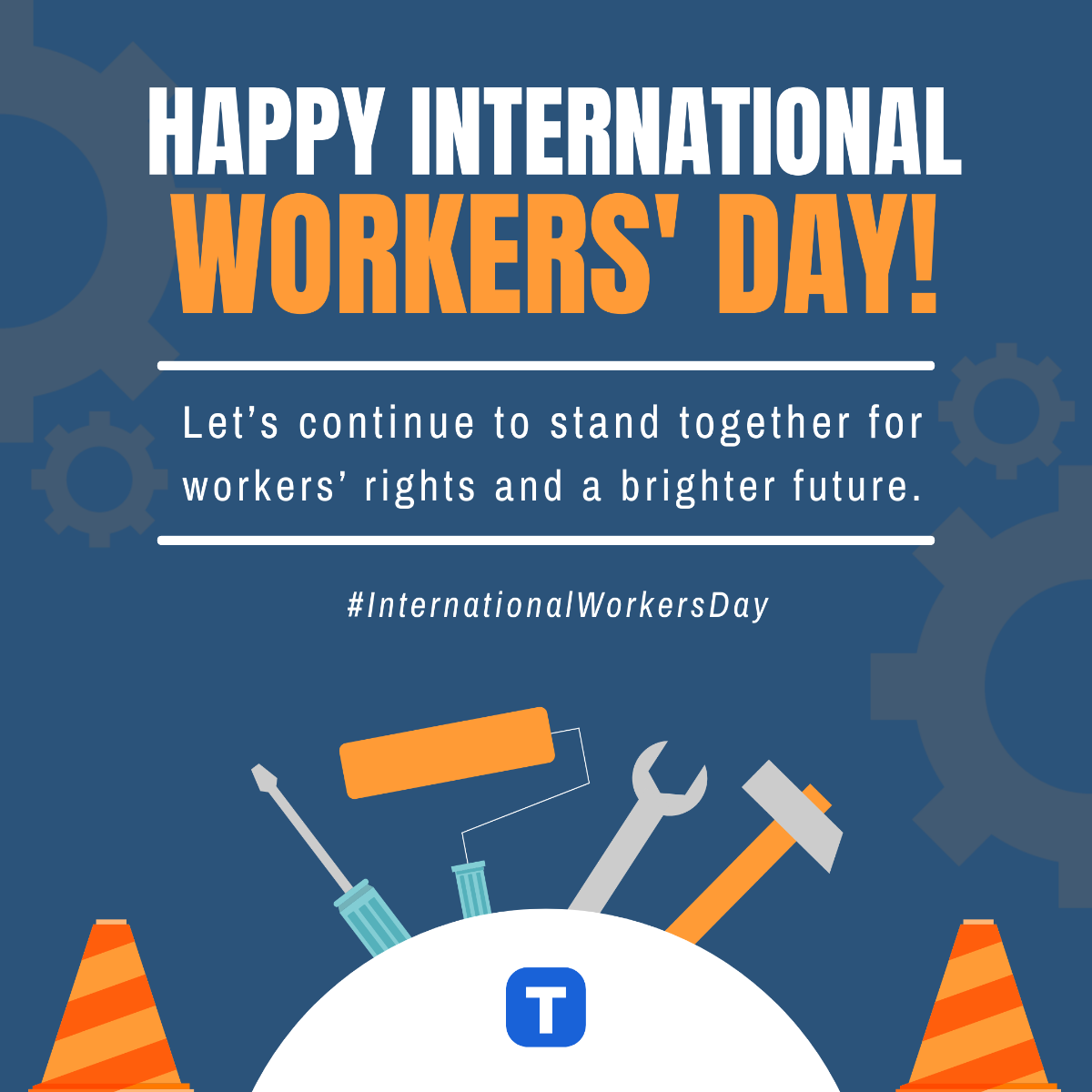 Free International Workers' Day Template to Edit Online
