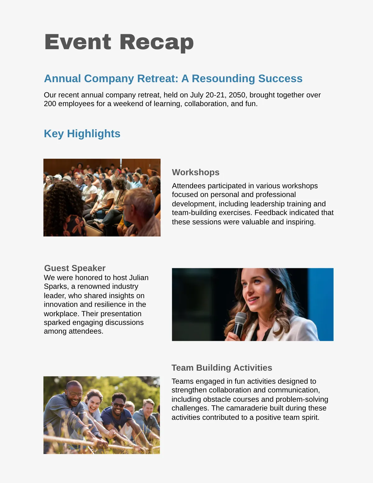 Free Corporate Magazine Template to Edit Online