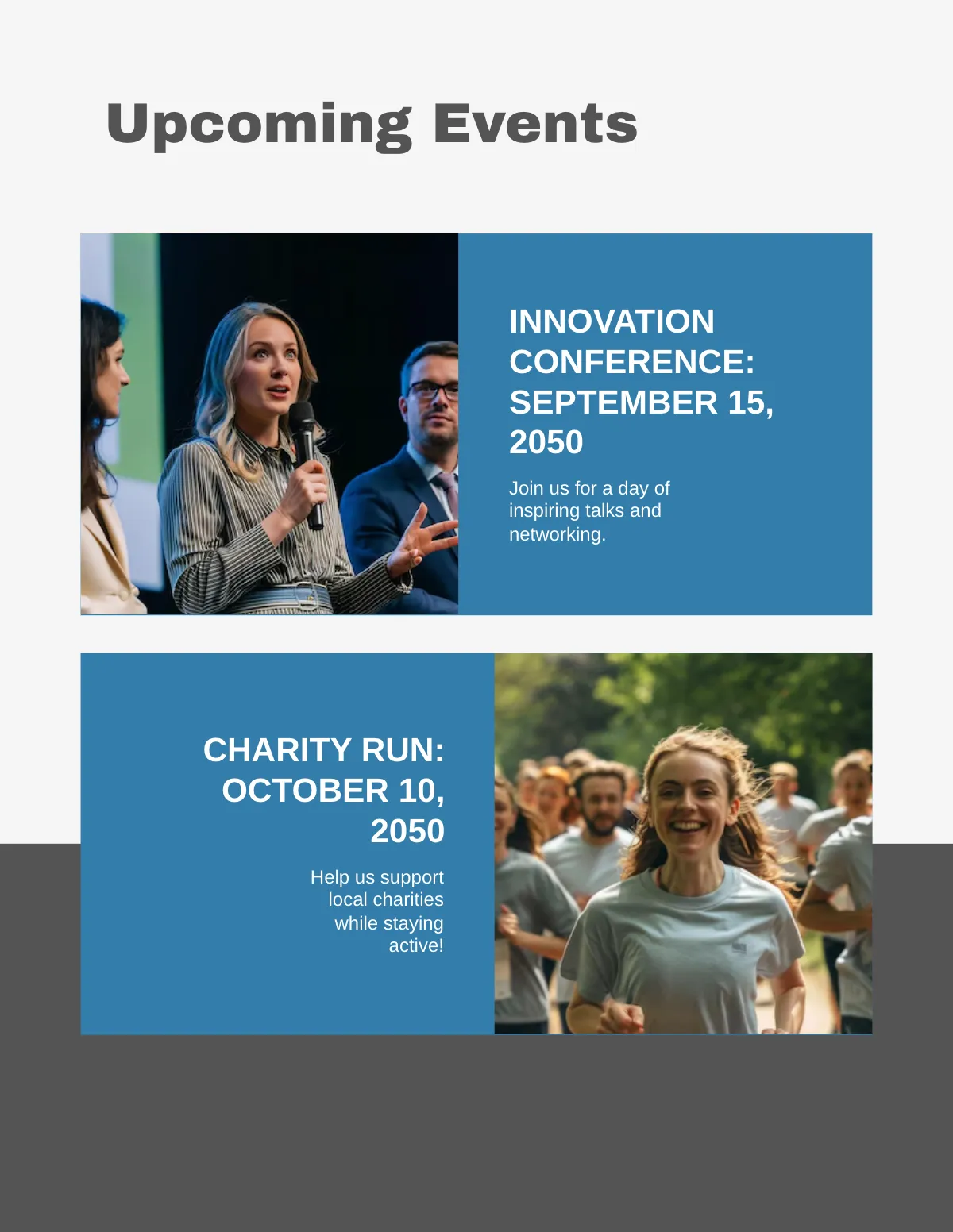 Free Corporate Magazine Template to Edit Online