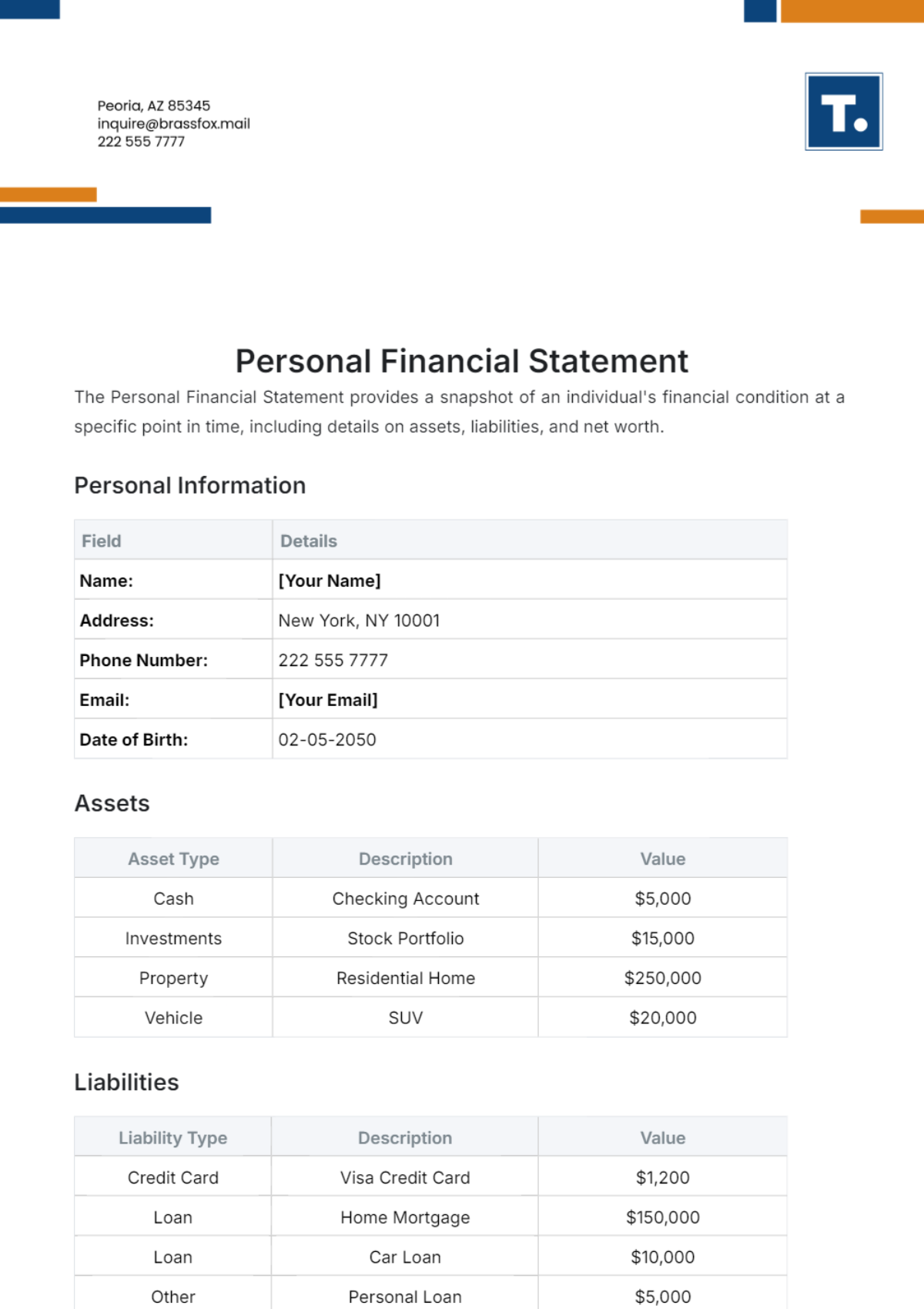 Free Opportunity Statement Template To Edit Online Free Opportunity Statement Template To Edit Online
