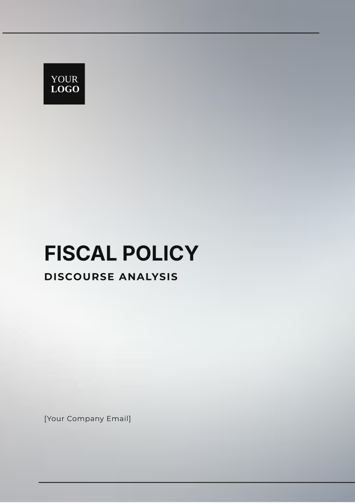 Fiscal Policy Discourse Analysis Template - Edit Online & Download