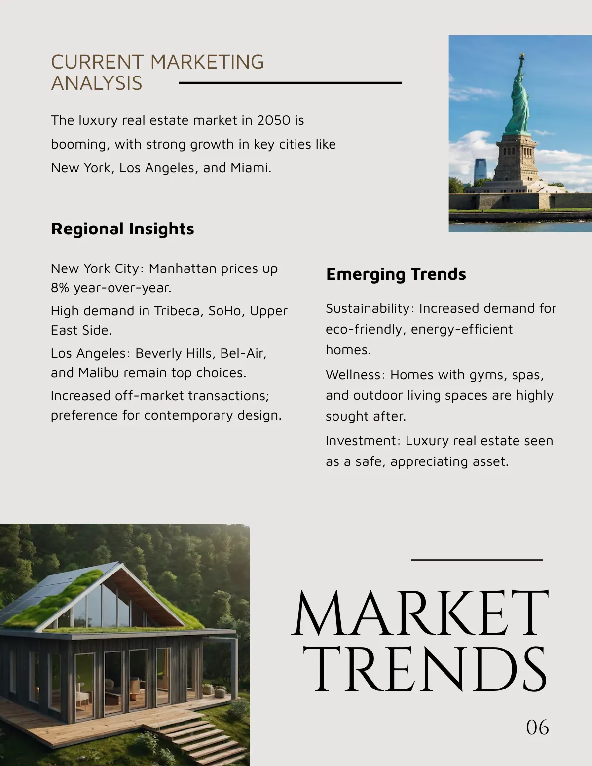 Free Basic Real Estate Magazine Template to Edit Online