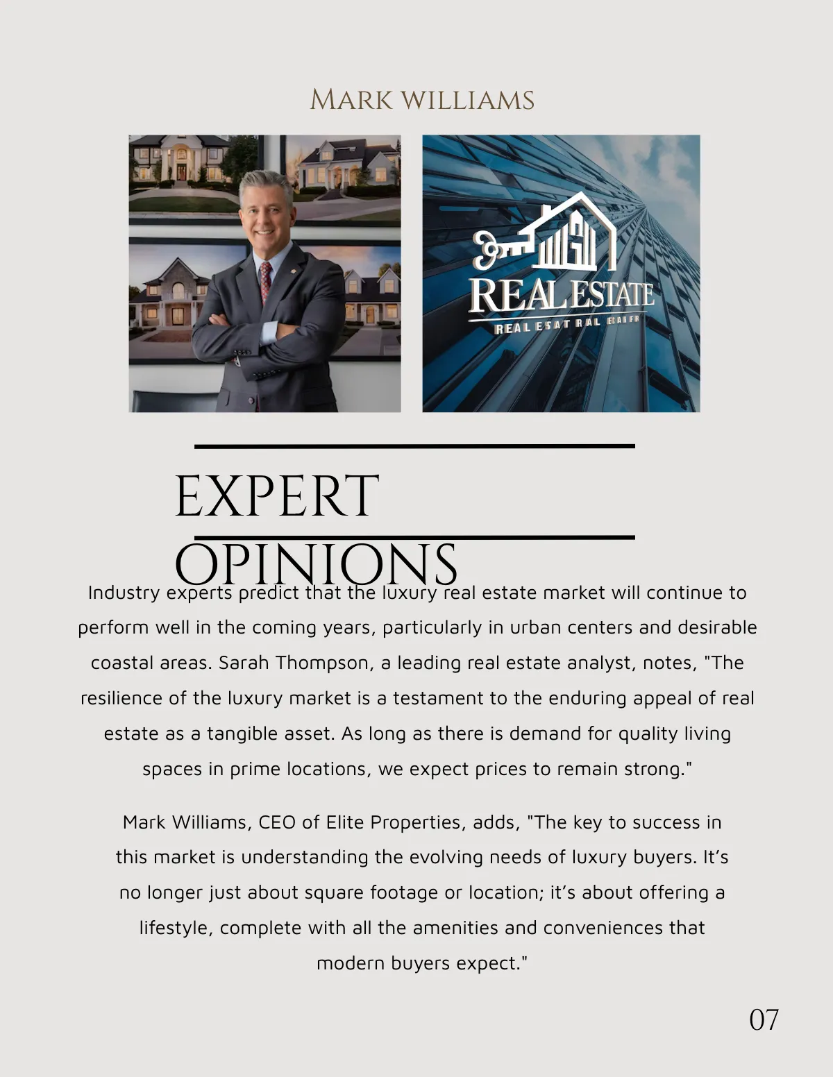 Free Basic Real Estate Magazine Template to Edit Online