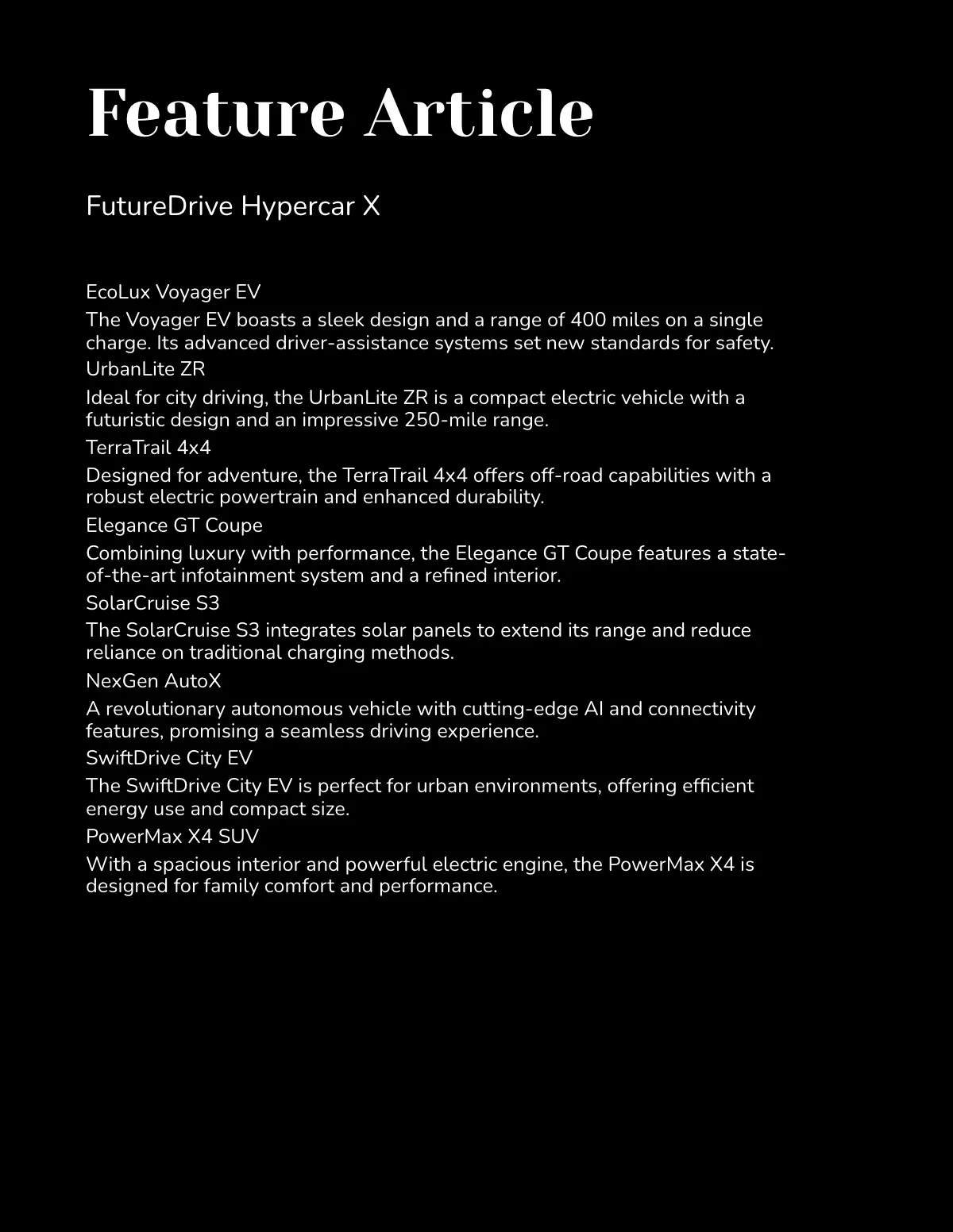 Free Auto Sales Magazine Design Template to Edit Online