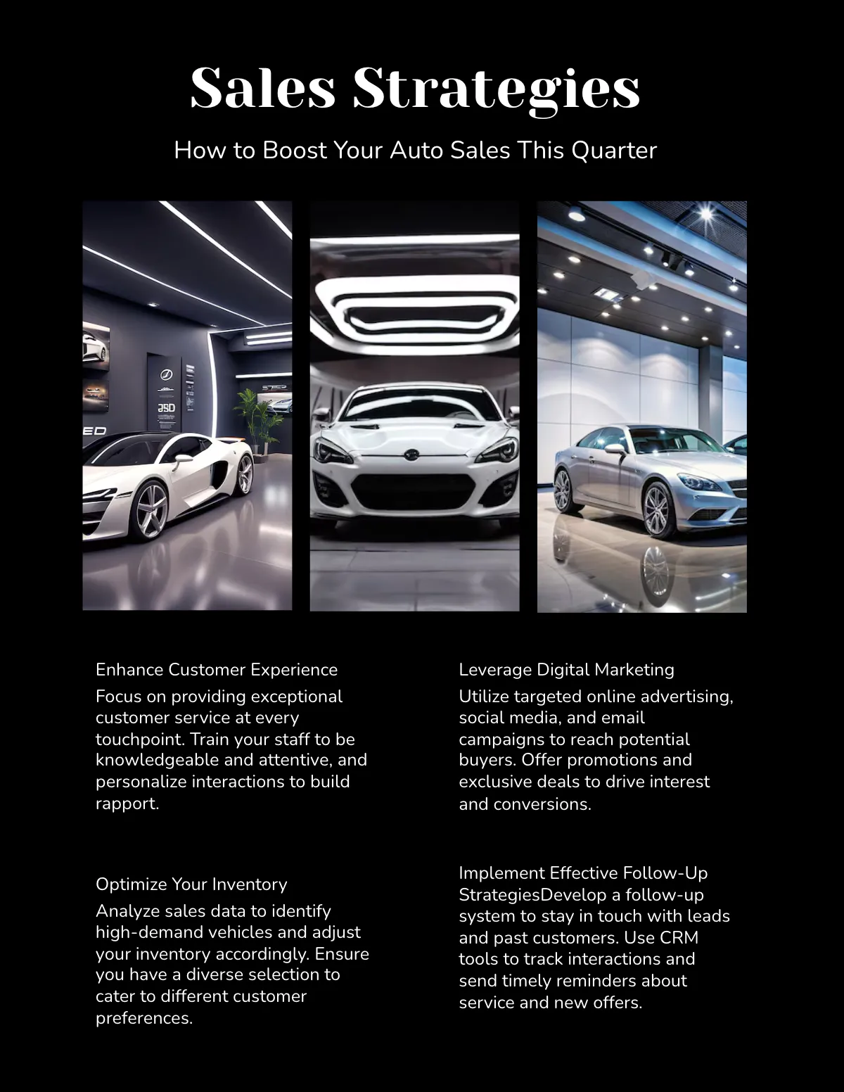 Free Auto Sales Magazine Design Template to Edit Online