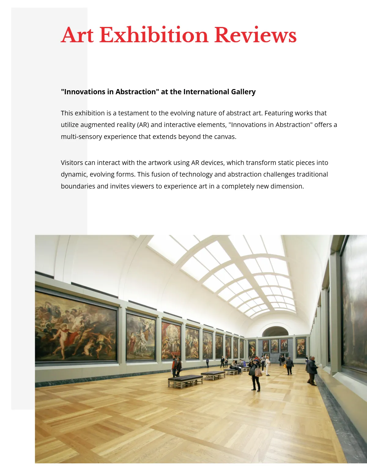 Free Art Magazine Template to Edit Online