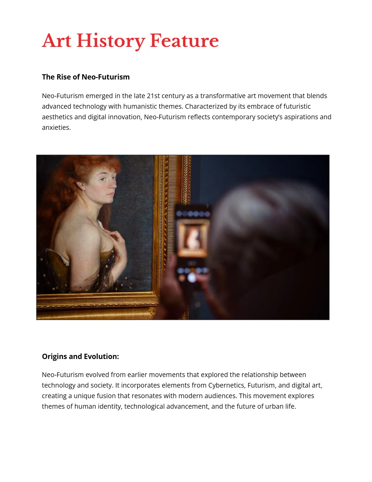 Free Art Magazine Template to Edit Online