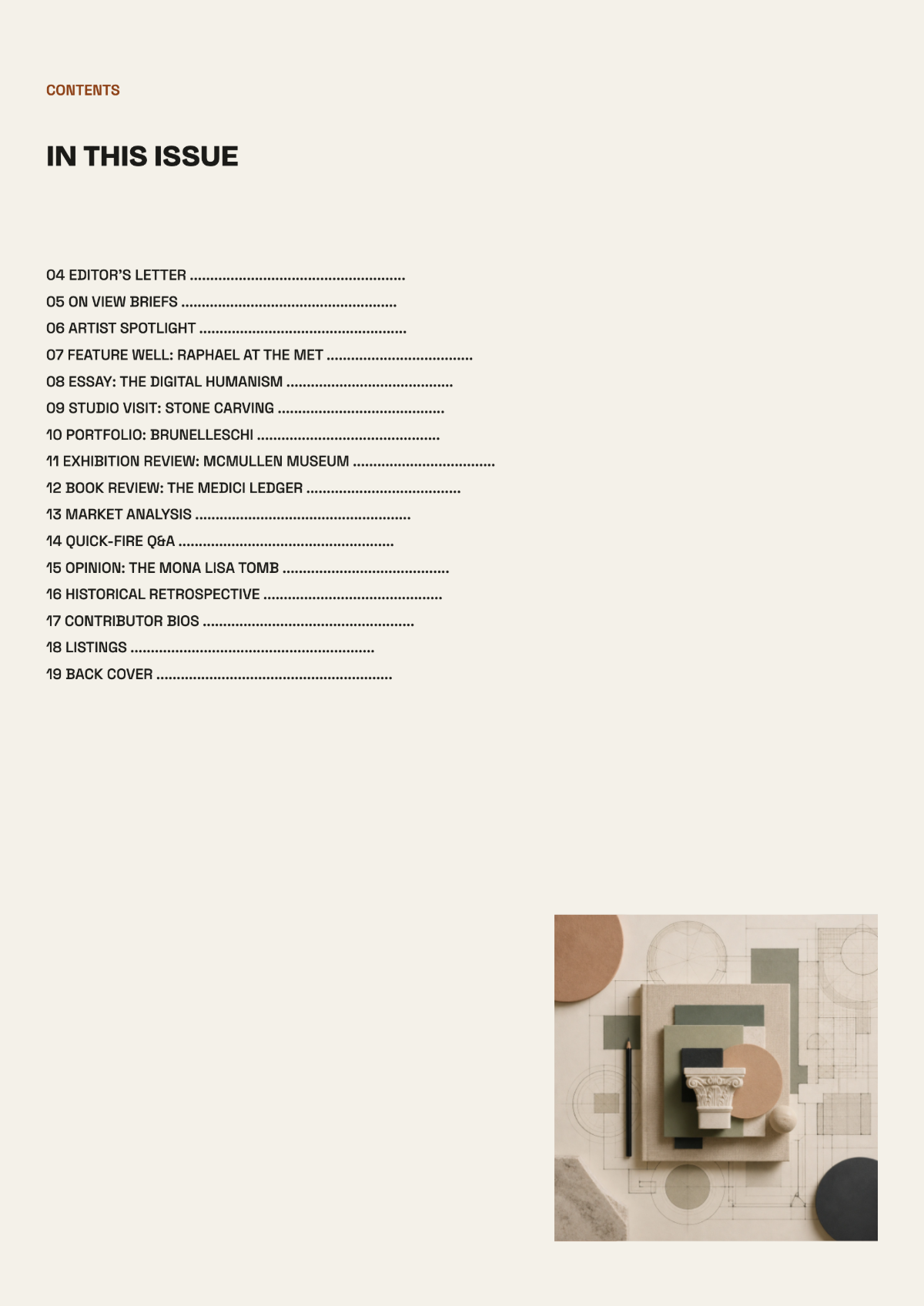 Free Art Magazine Template to Edit Online