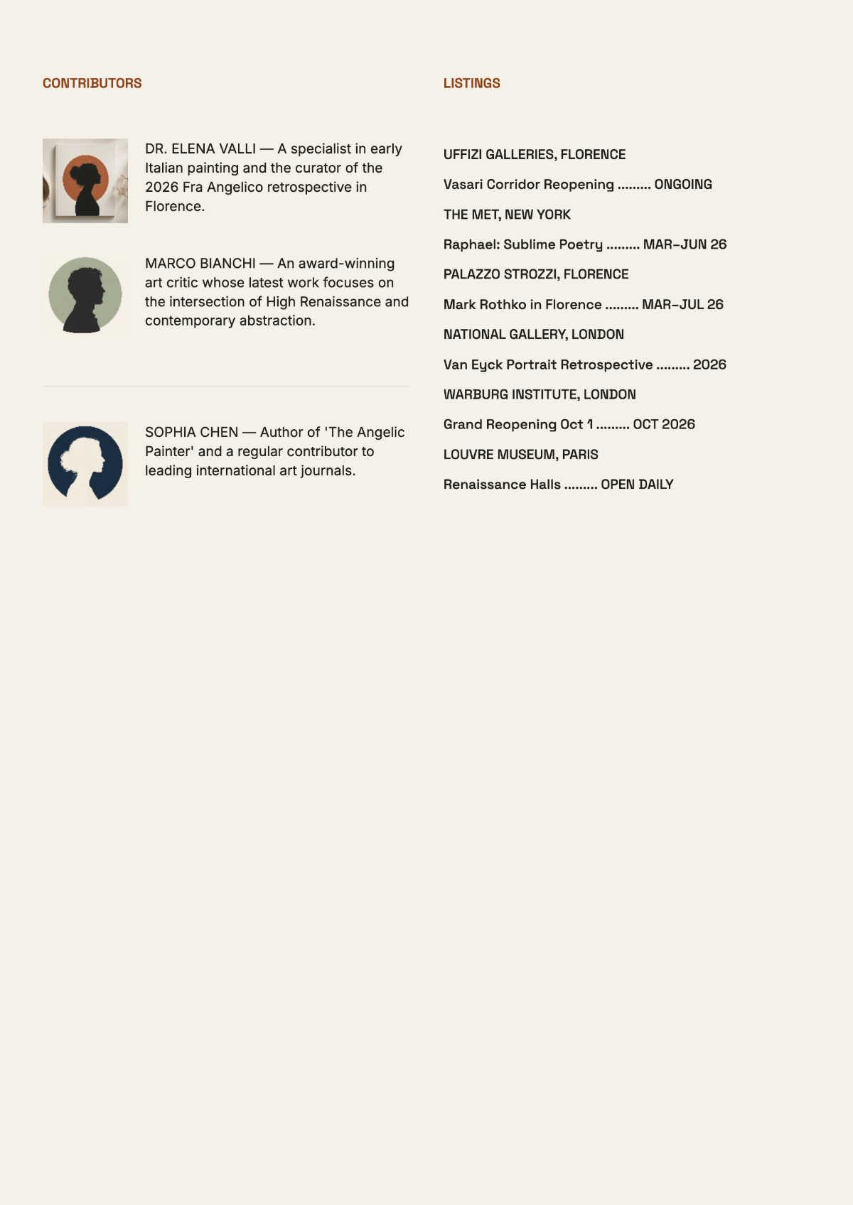 Free Art Magazine Template to Edit Online