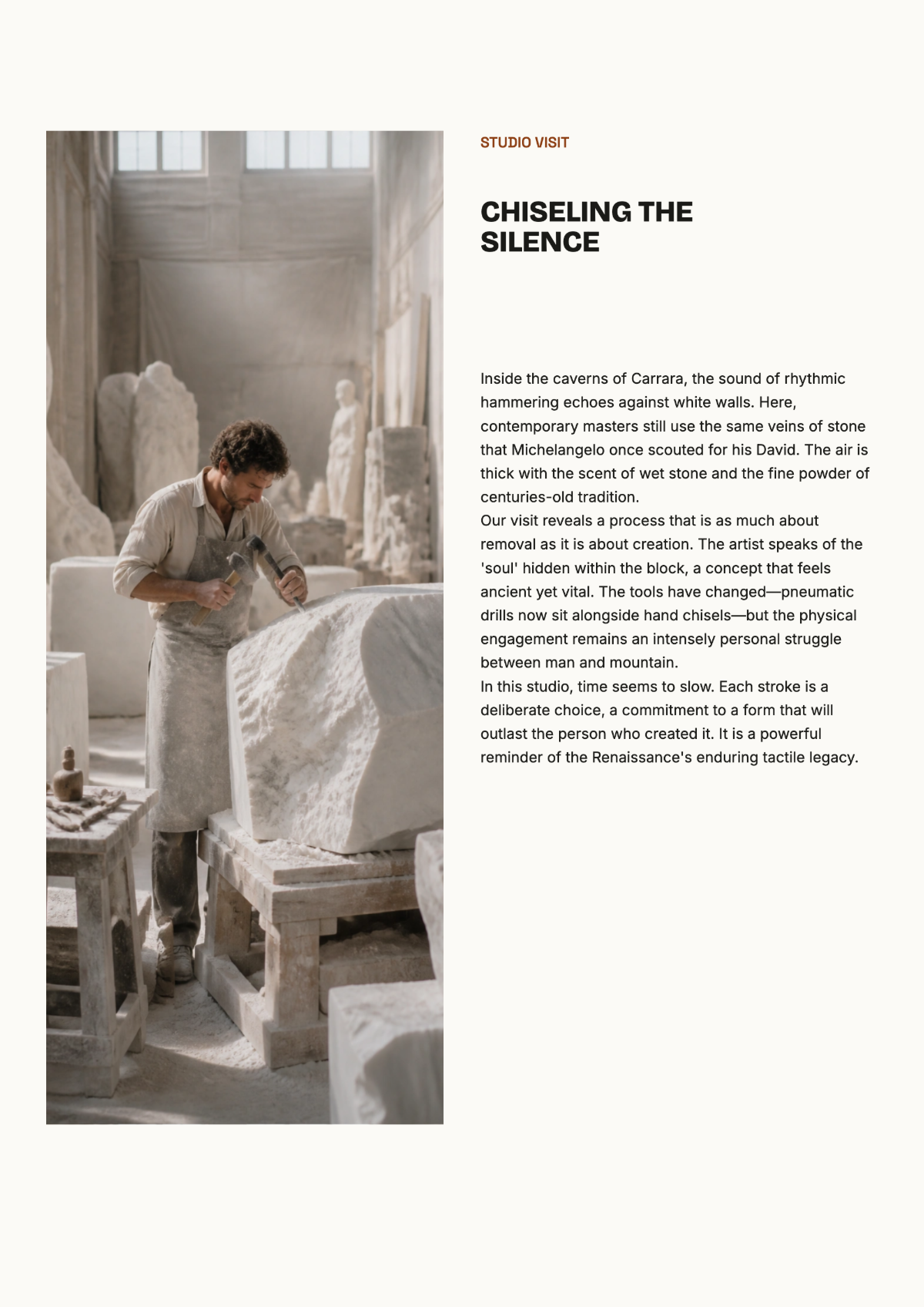 Free Art Magazine Template to Edit Online