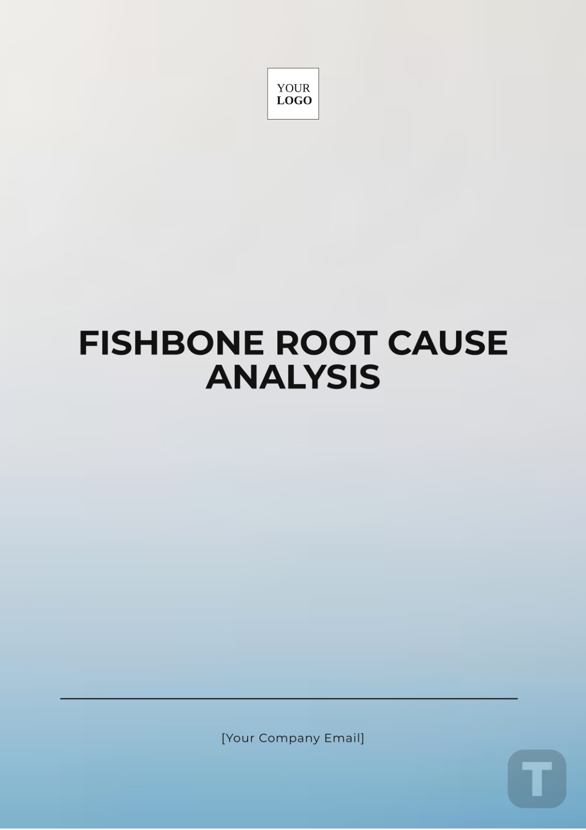 Free Fishbone Root Cause Analysis Template