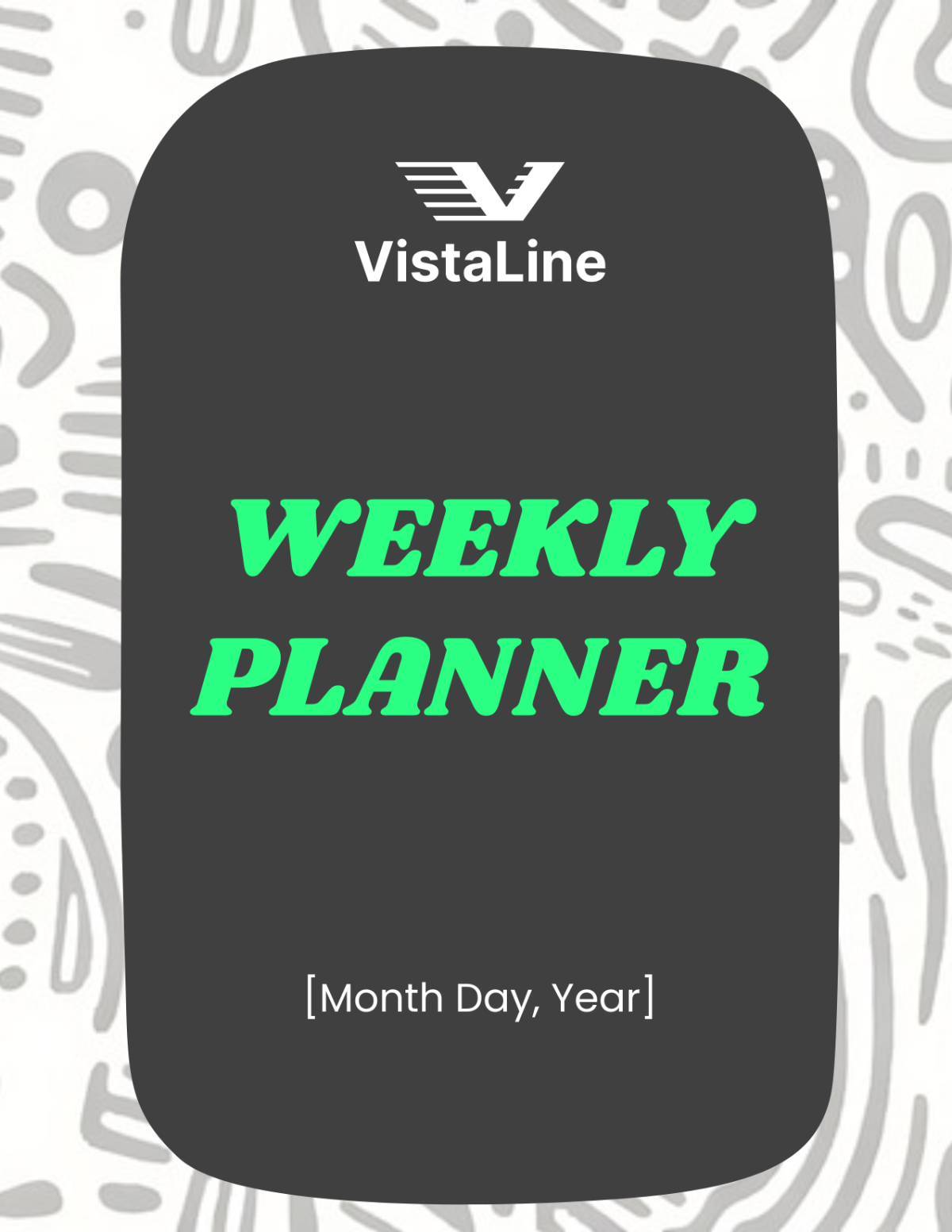 Car Rental Weekly Planner