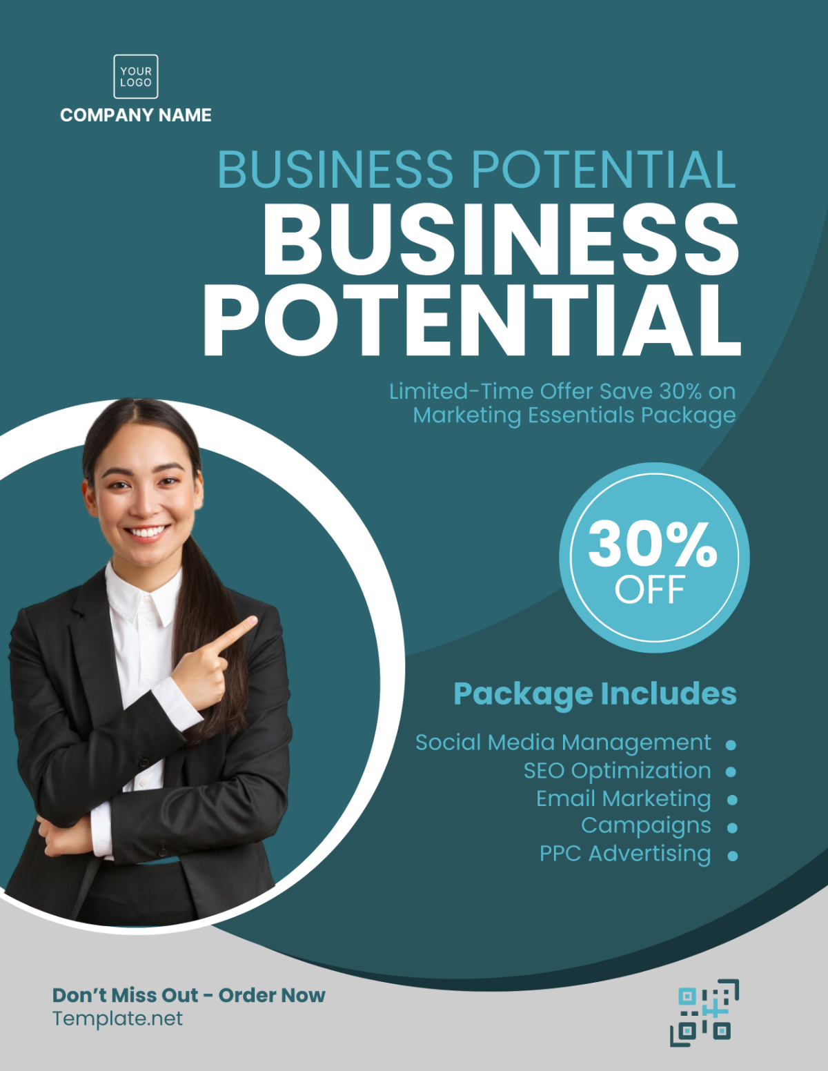 Sales Marketing Flyer