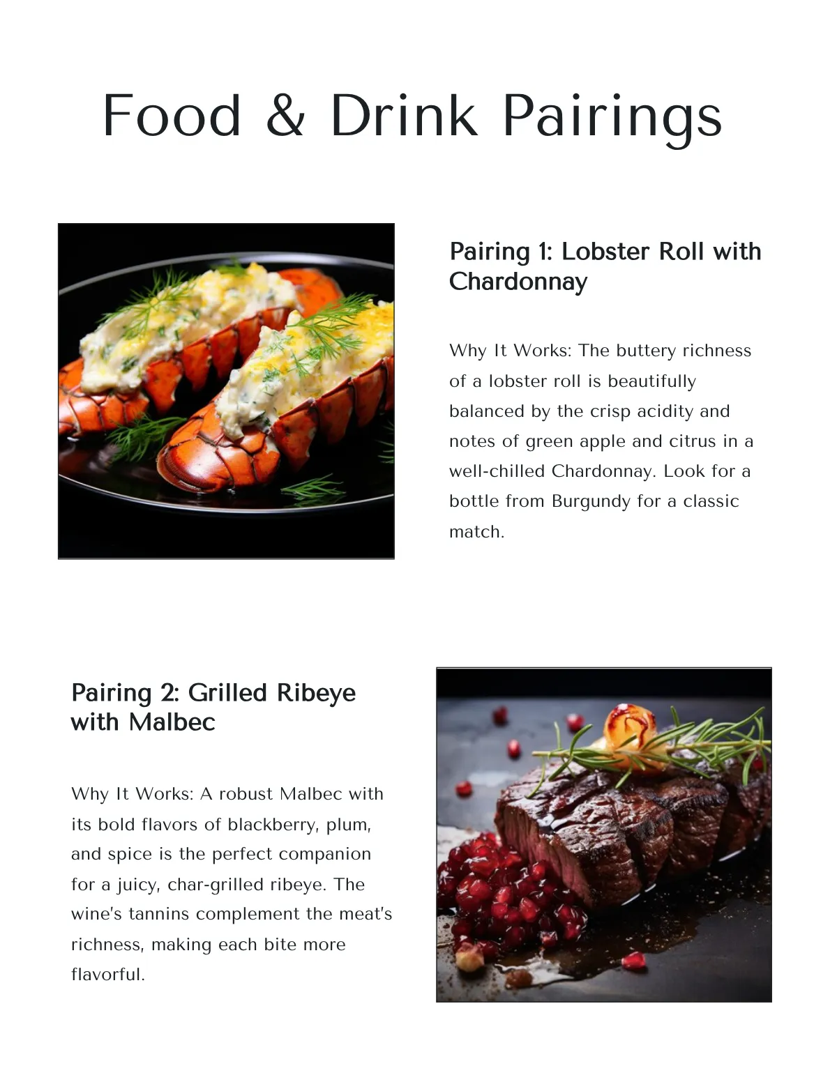 Free Professional Restaurant Magazine Template to Edit Online
