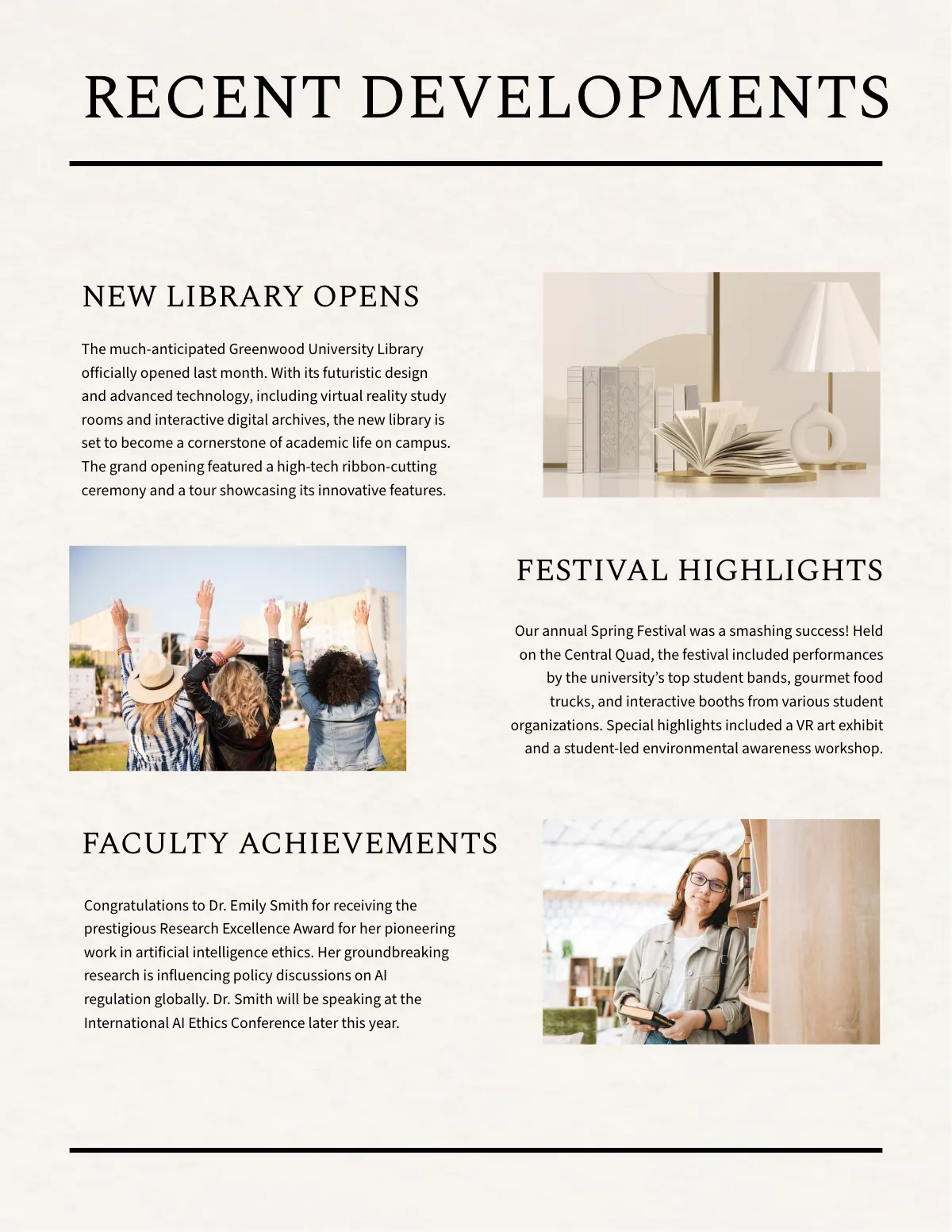 Free Digital College Magazine Template to Edit Online