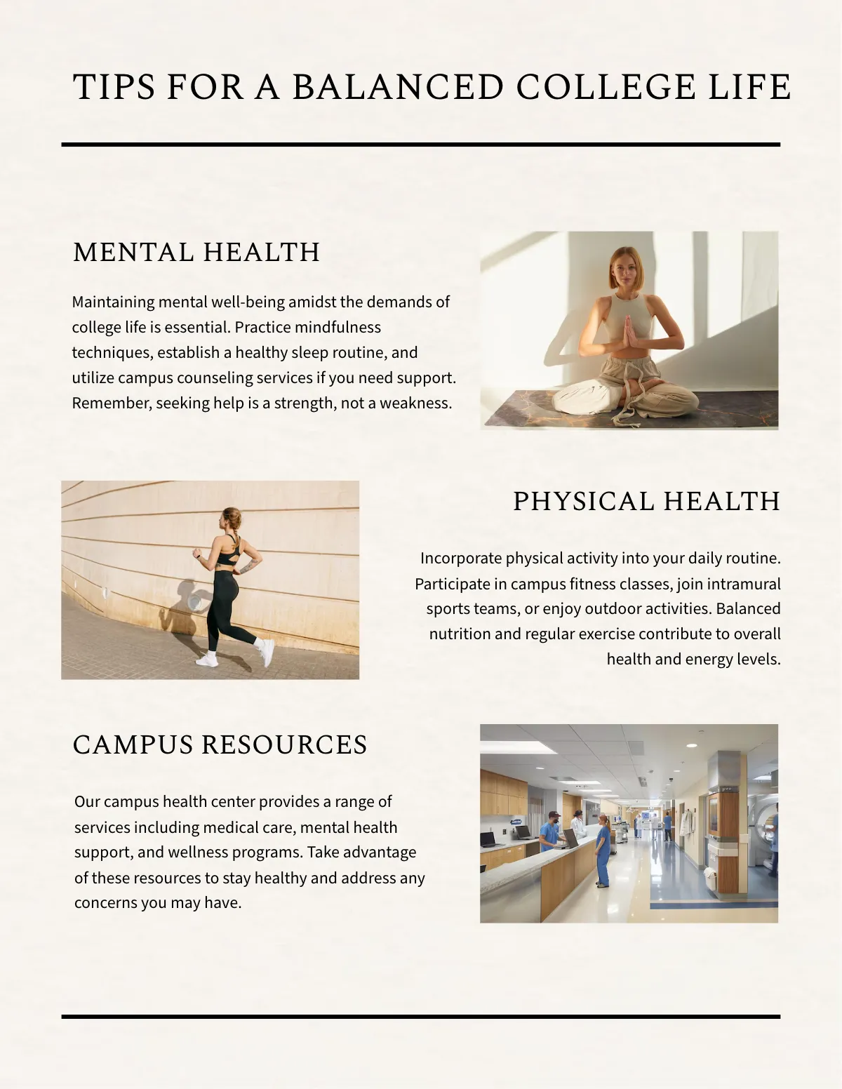 Free Digital College Magazine Template to Edit Online