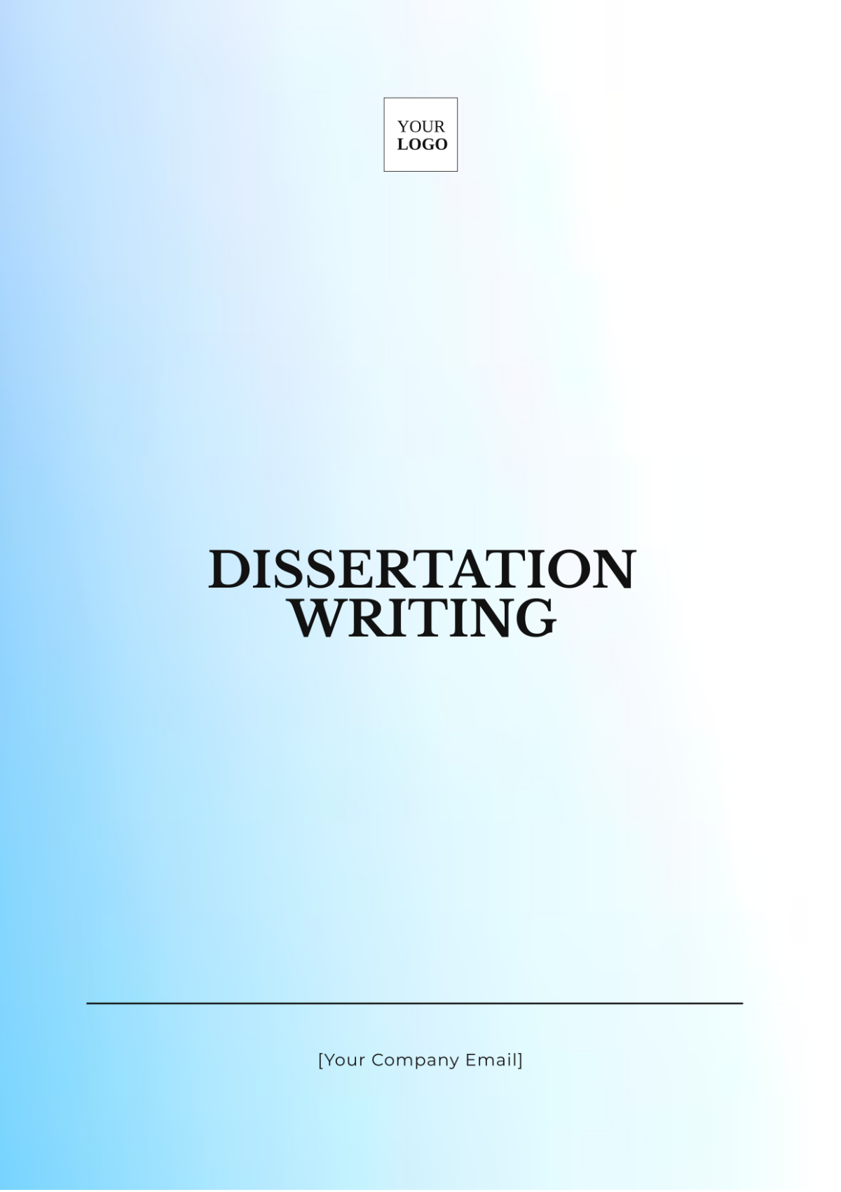 Dissertation Writing Template - Edit Online & Download