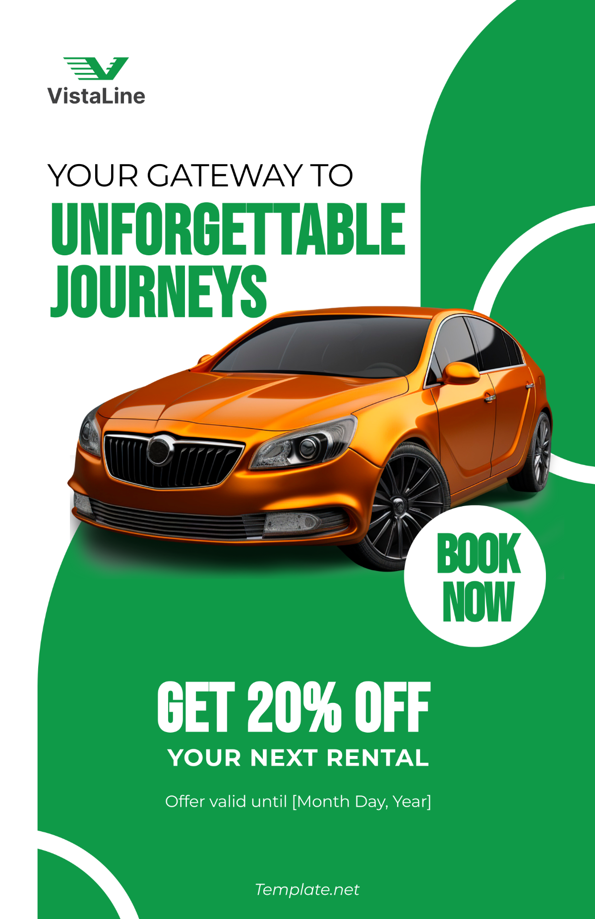 Car Rental Travel Promotion Poster