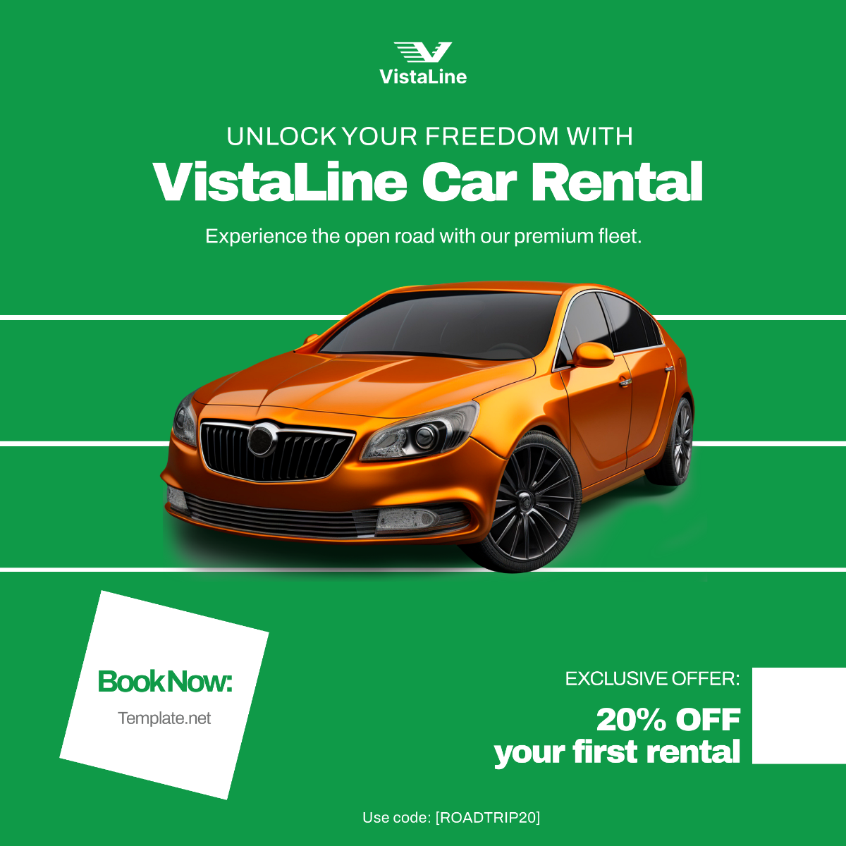 Car Rental Facebook Ad