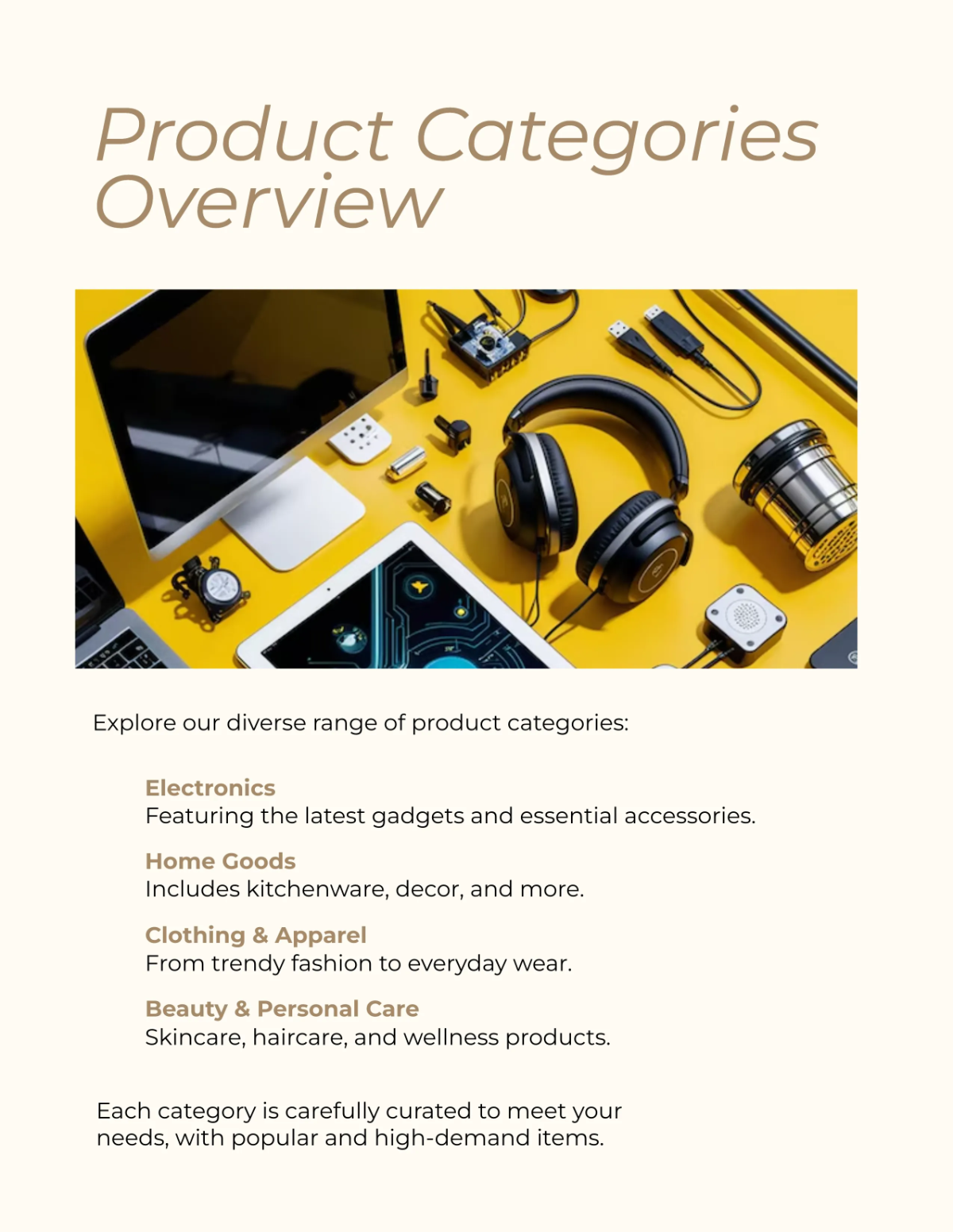 Free Wholesale Catalog Template to Edit Online