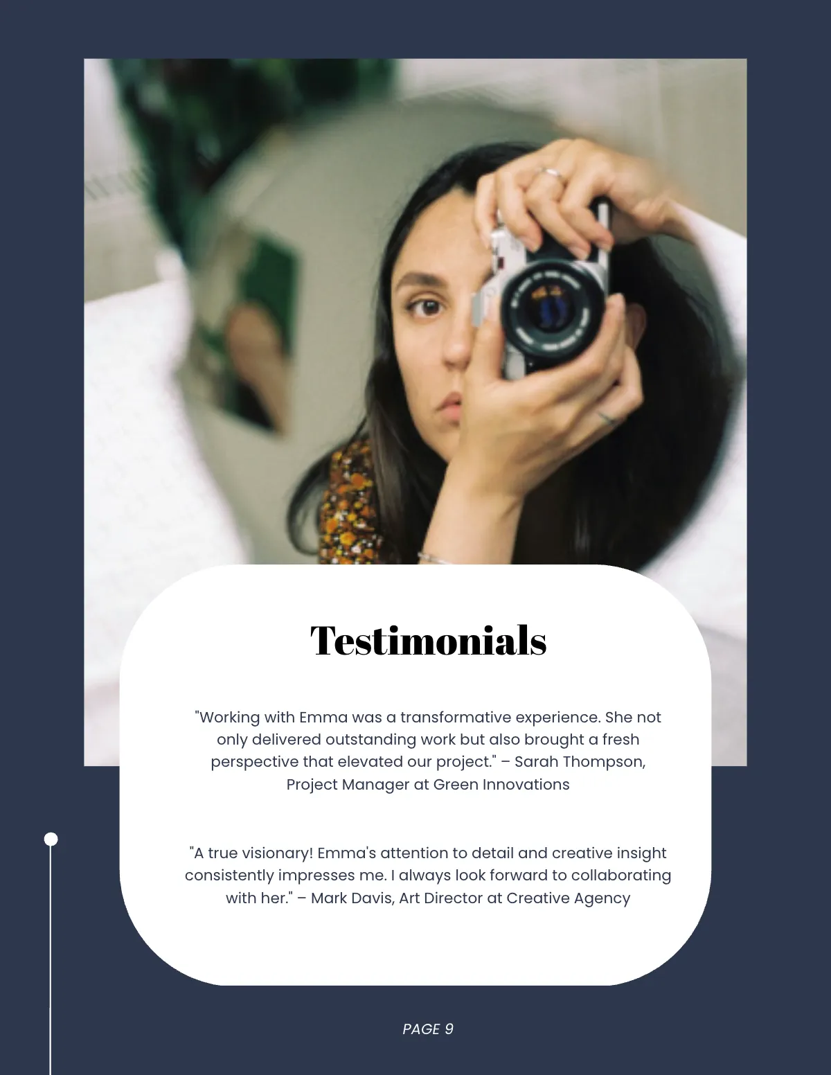Free Creative Portfolio Magazine Template to Edit Online