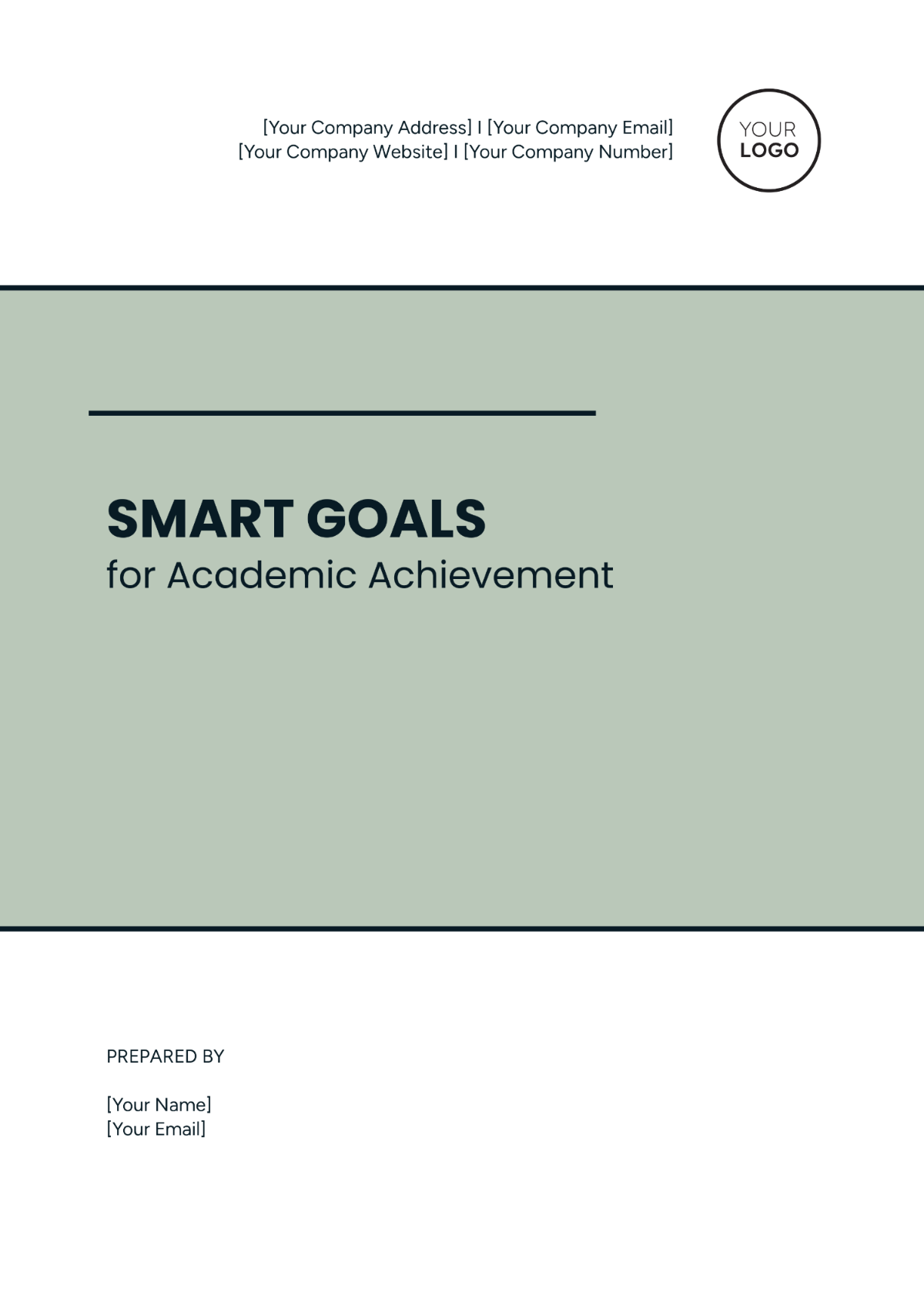 SMART Goals for Academic Achievement Template - Edit Online & Download