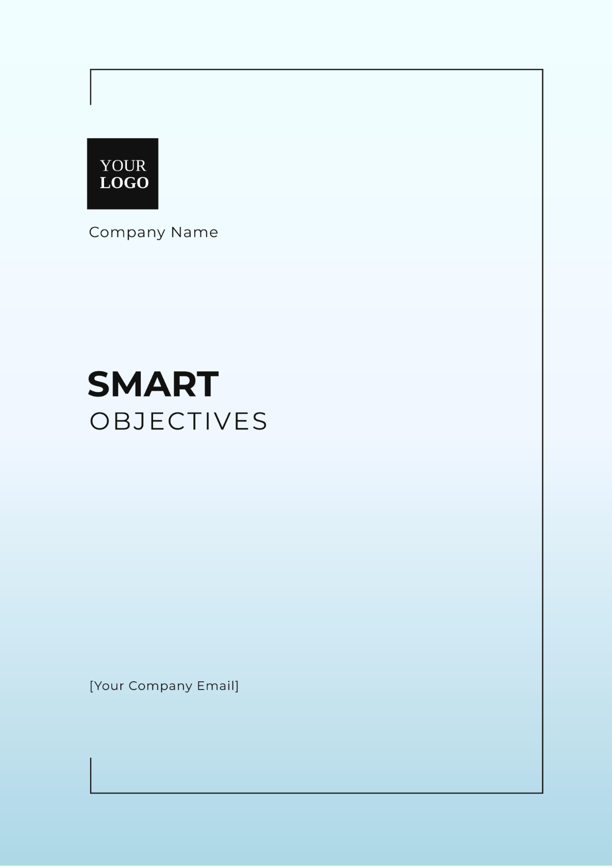 SMART Objectives Template - Edit Online & Download