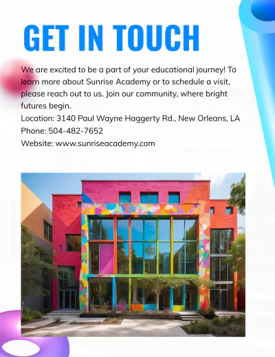Free Creative School Catalog Template to Edit Online