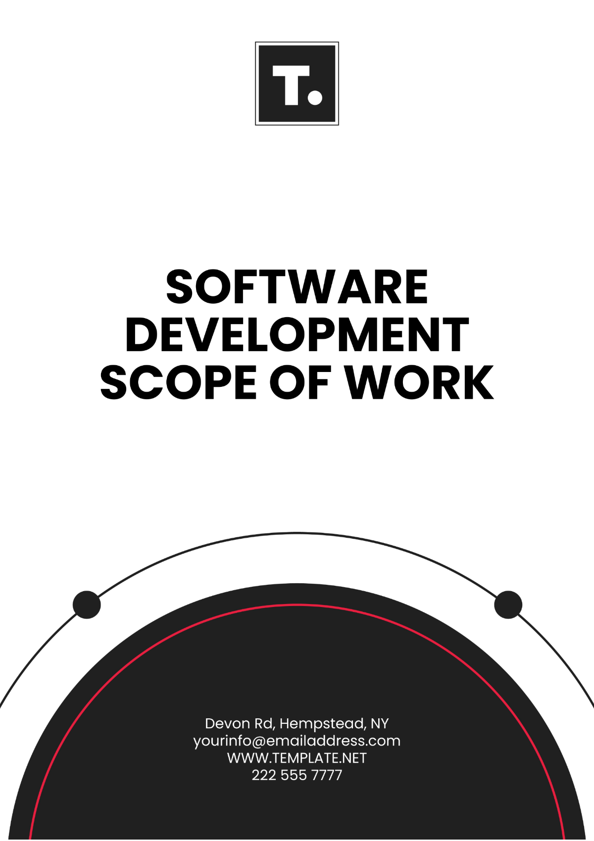 Software Development Scope of Work Template