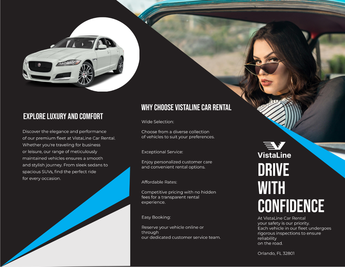 Car Rental Digital Brochure