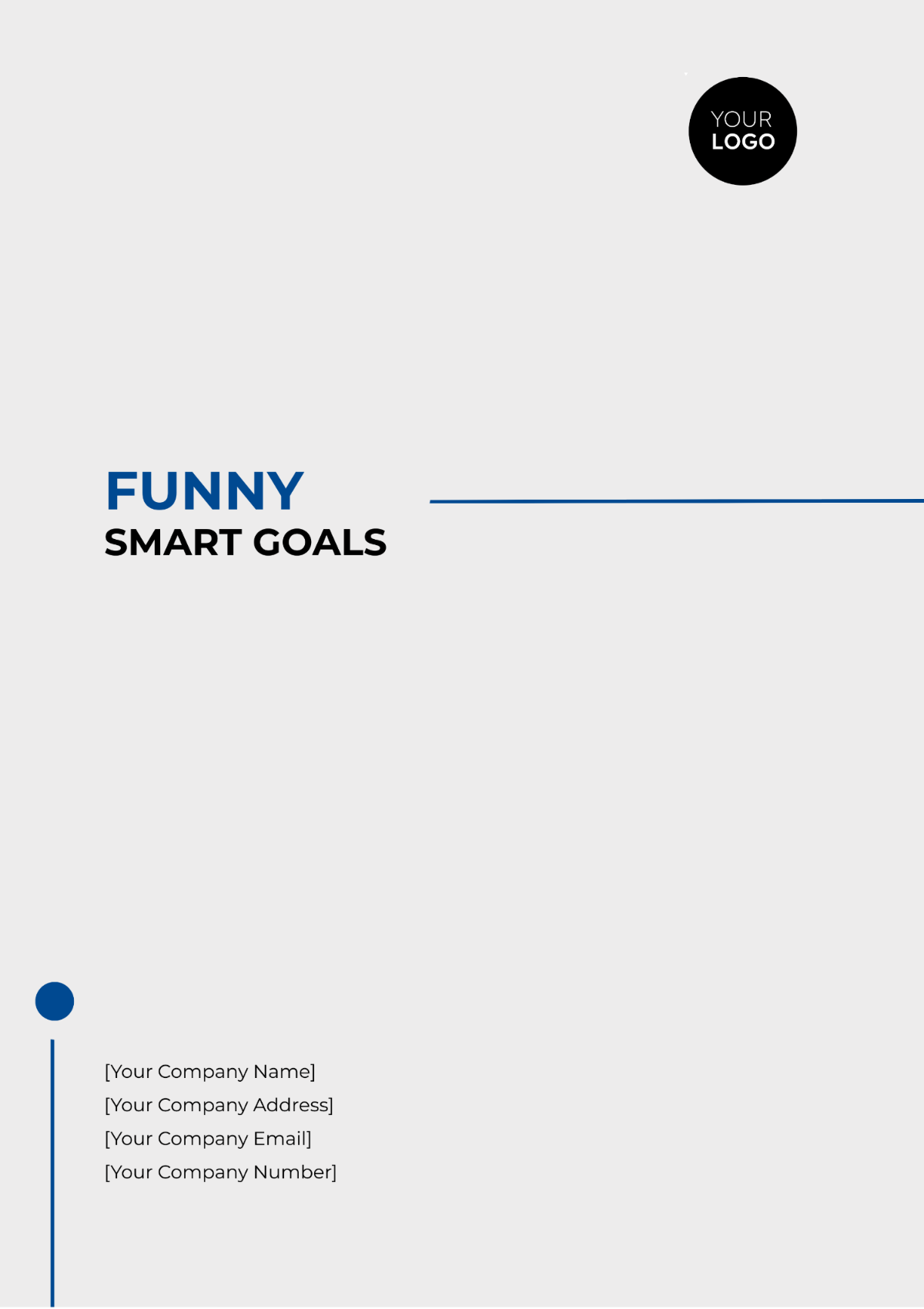 Funny SMART Goals Template - Edit Online & Download