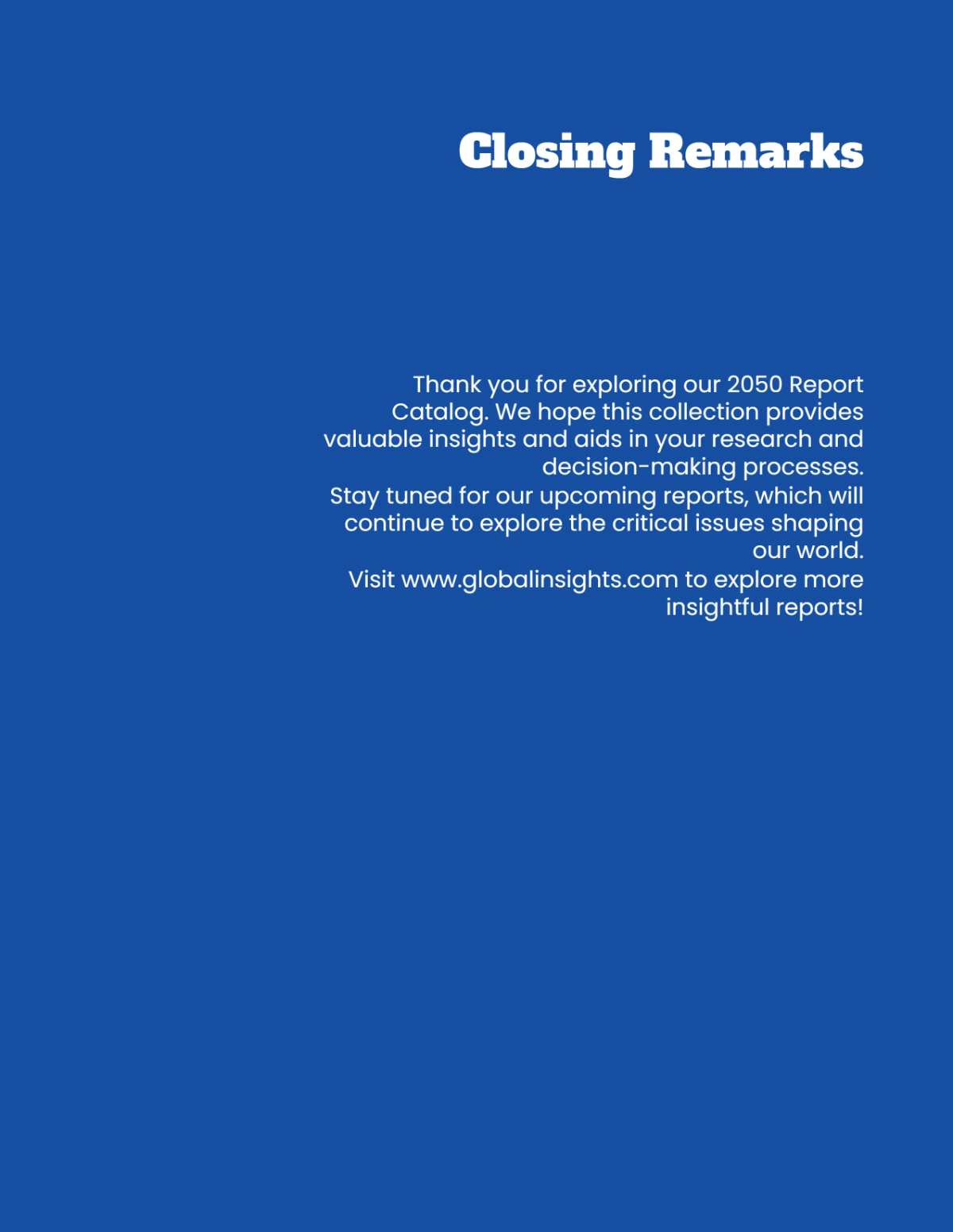 Free Report Catalog Template to Edit Online
