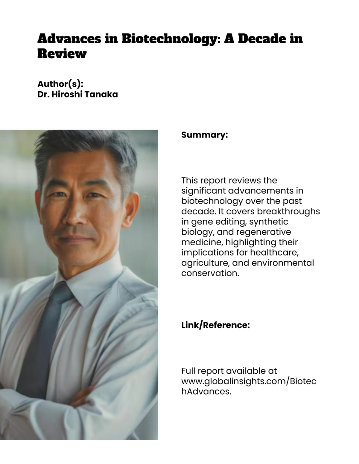 Free Report Catalog Template to Edit Online