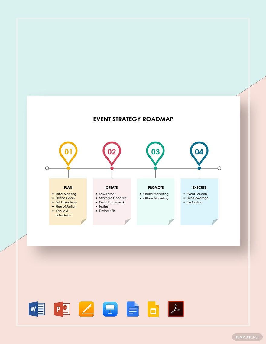 Event Strategy Roadmap Template Google Docs Google Slides Apple 