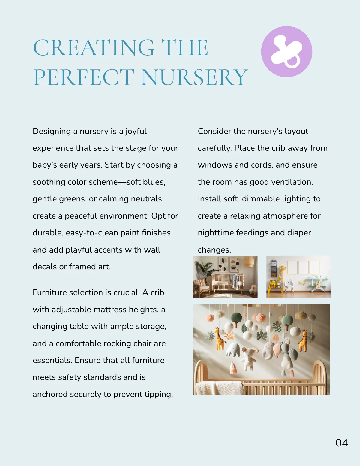 Free Baby Magazine Template to Edit Online