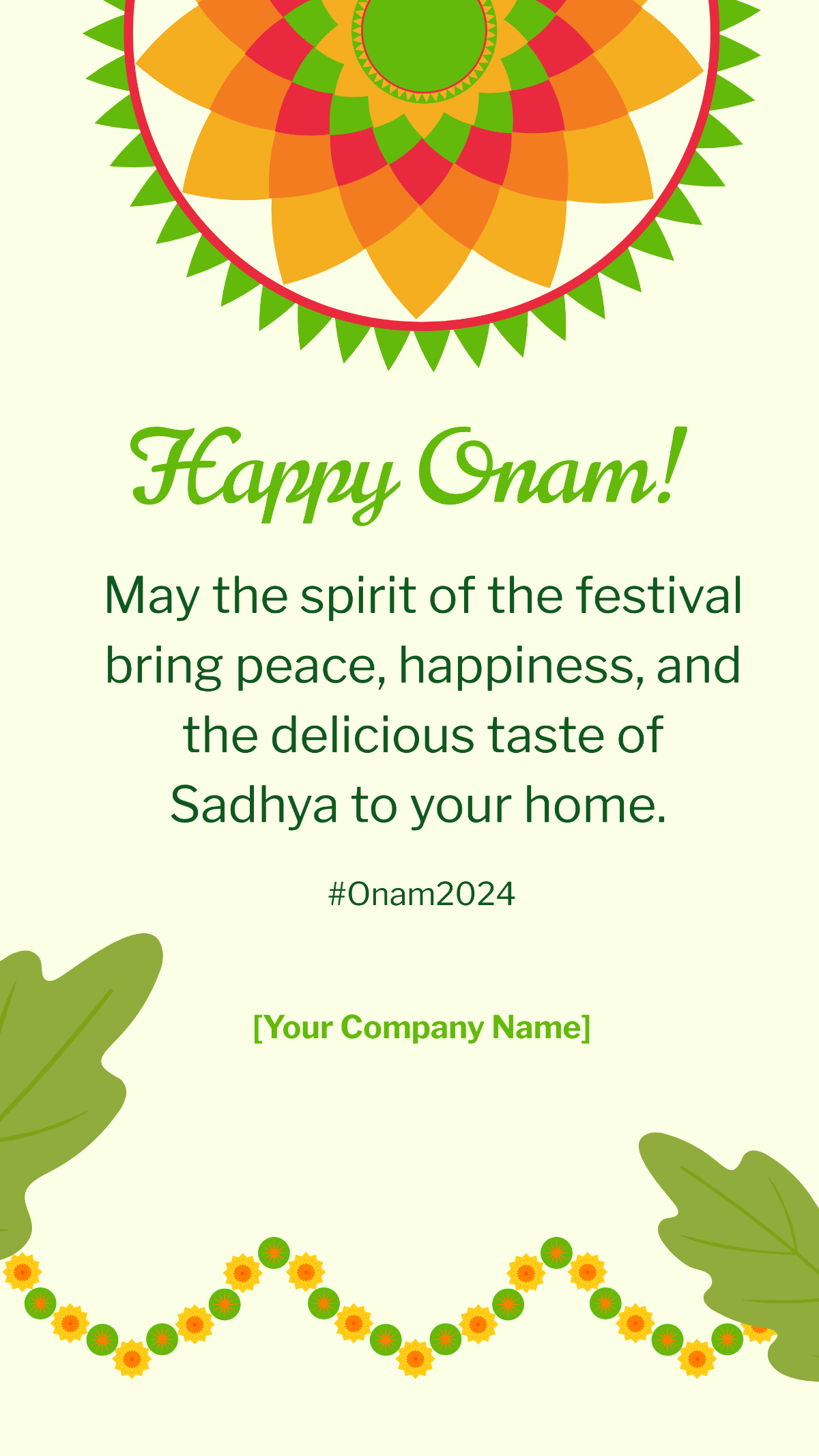 Onam Quote for Facebook