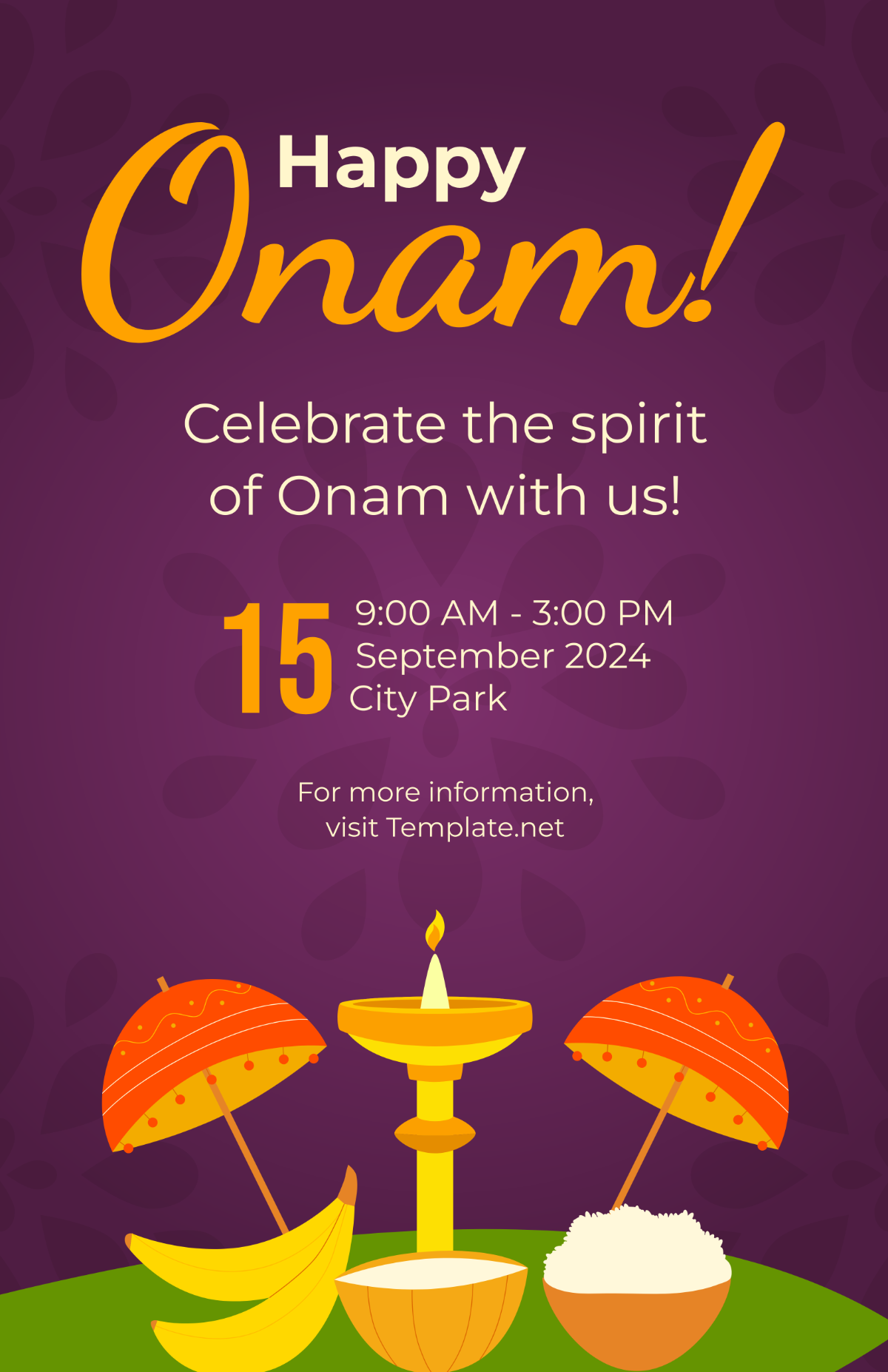 Onam Festival Poster