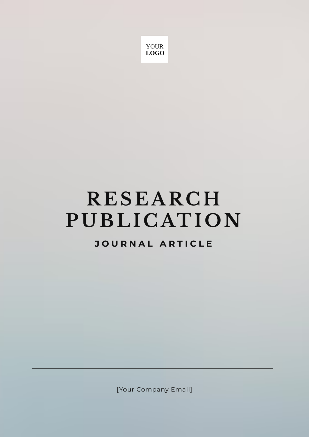 Research Publication Journal Article Template - Edit Online & Download