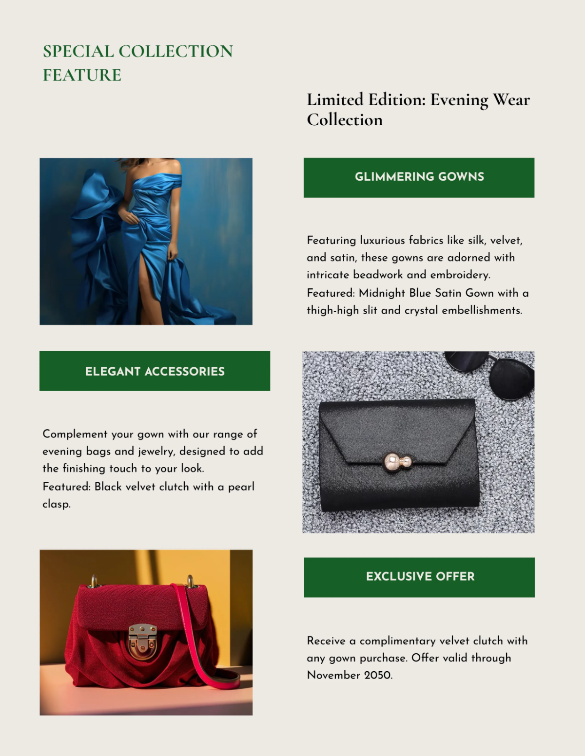 Free Colorful Fashion Catalog Template to Edit Online