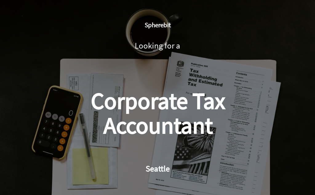 Free Corporate Tax Accountant Job AD/Description Template.jpe