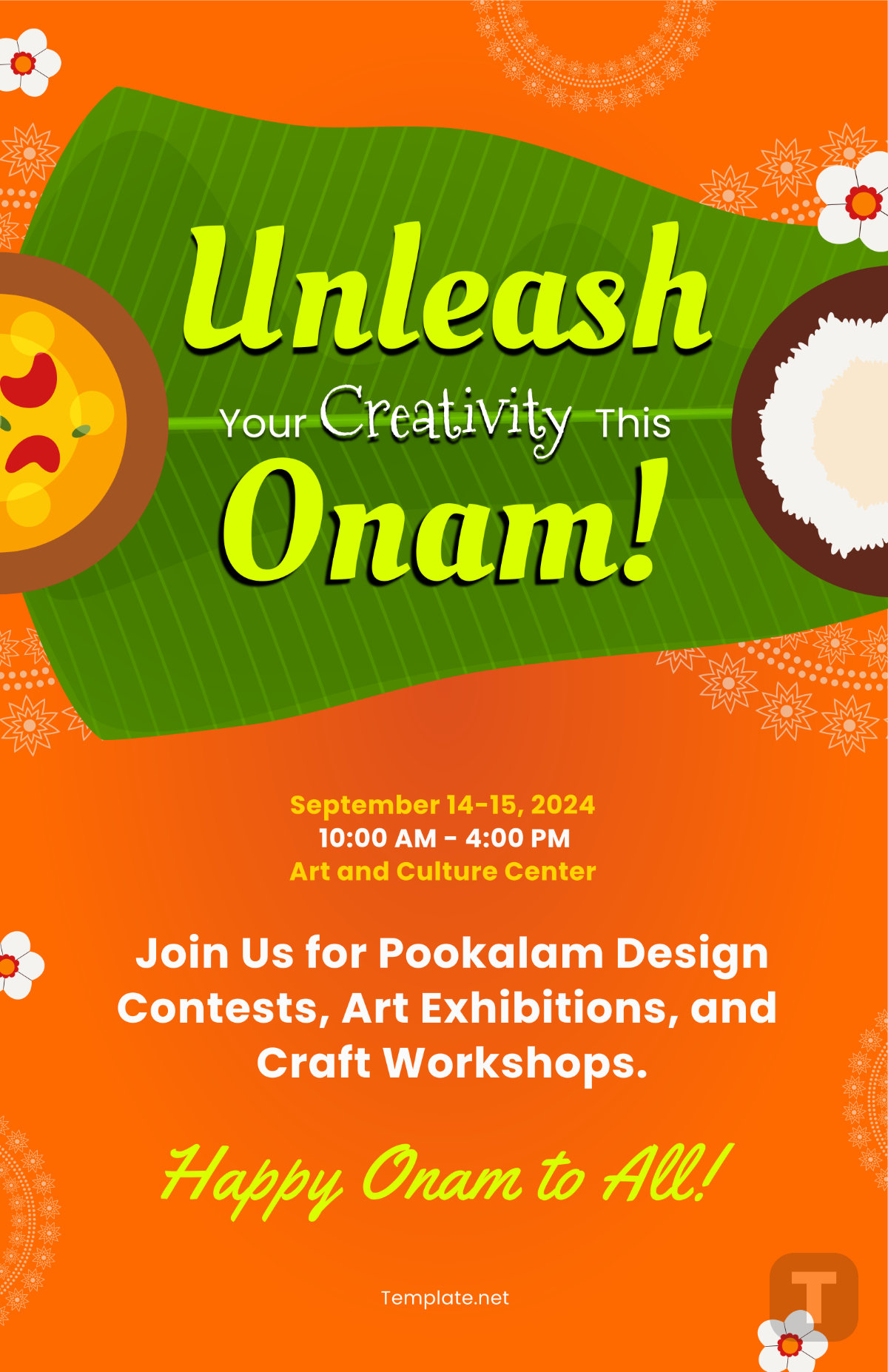 Onam Creative Poster