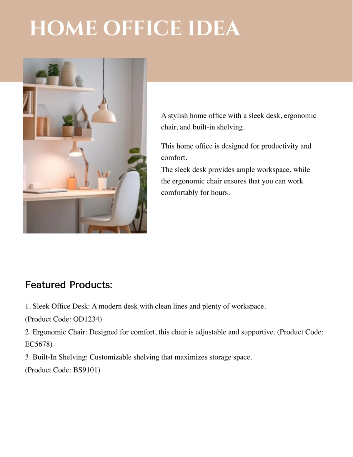 Free Aesthetic Interior Design Catalog Template to Edit Online