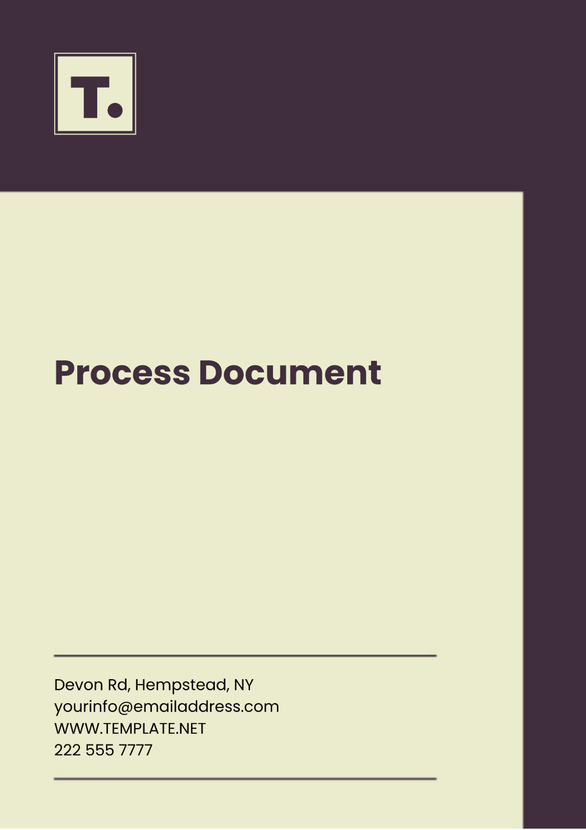 Process Document Template