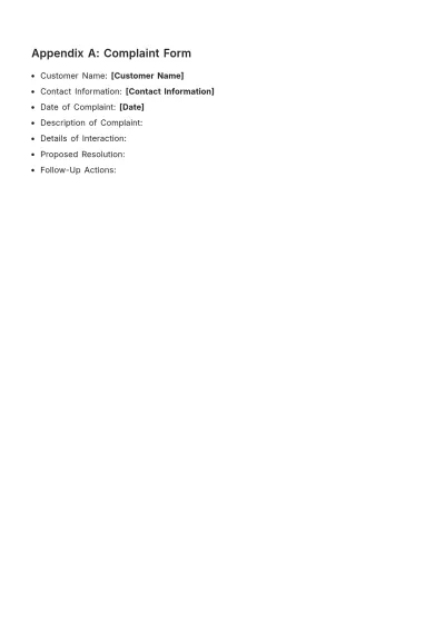 Free Professional Draft Procedure Template to Edit Online